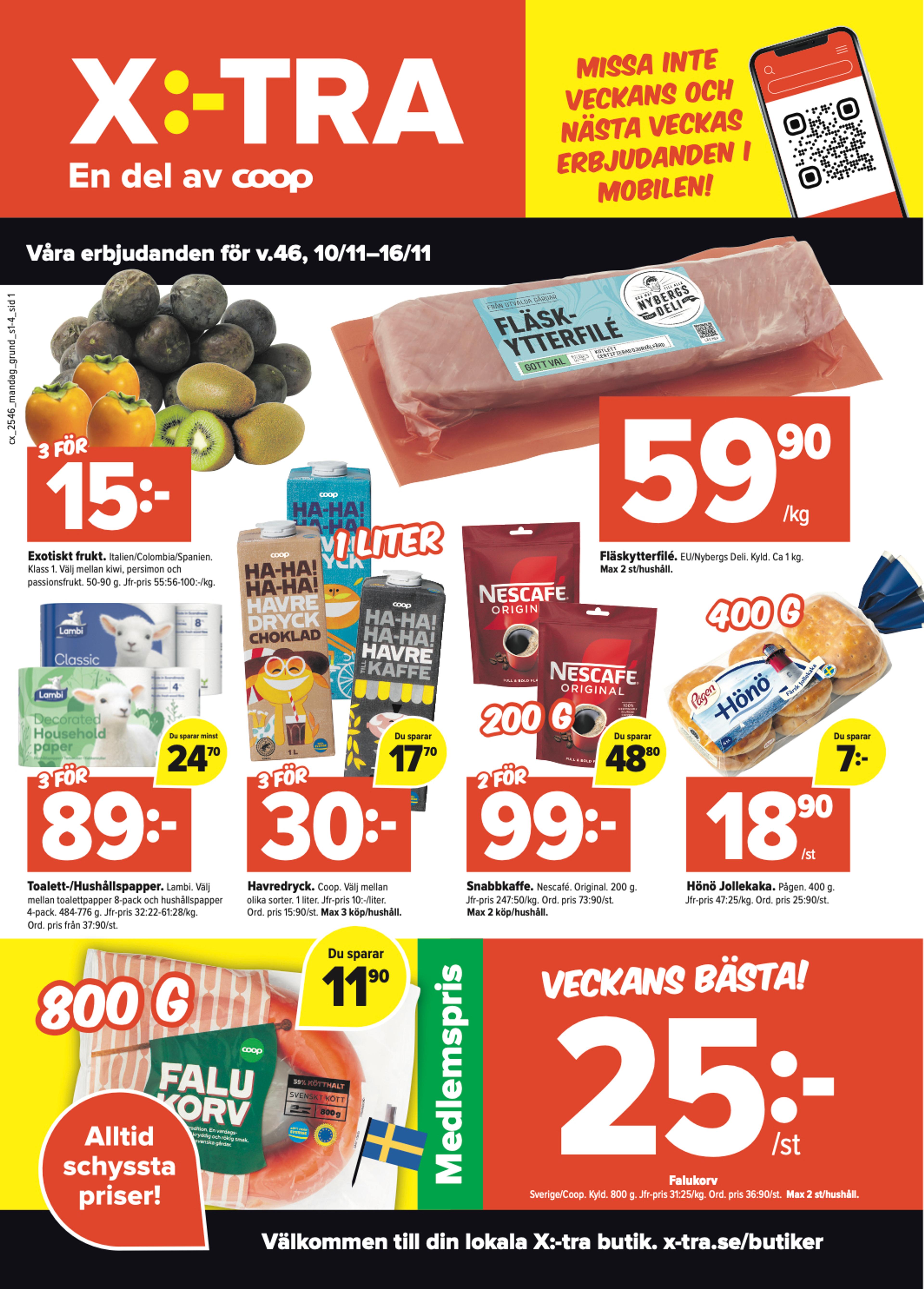 Våra erbjudanden för v.46, 10/11-16/11