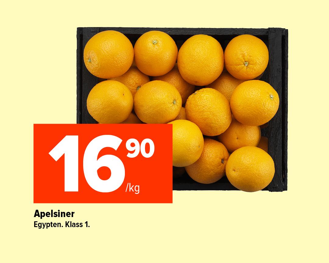 Apelsiner 16:90/kg