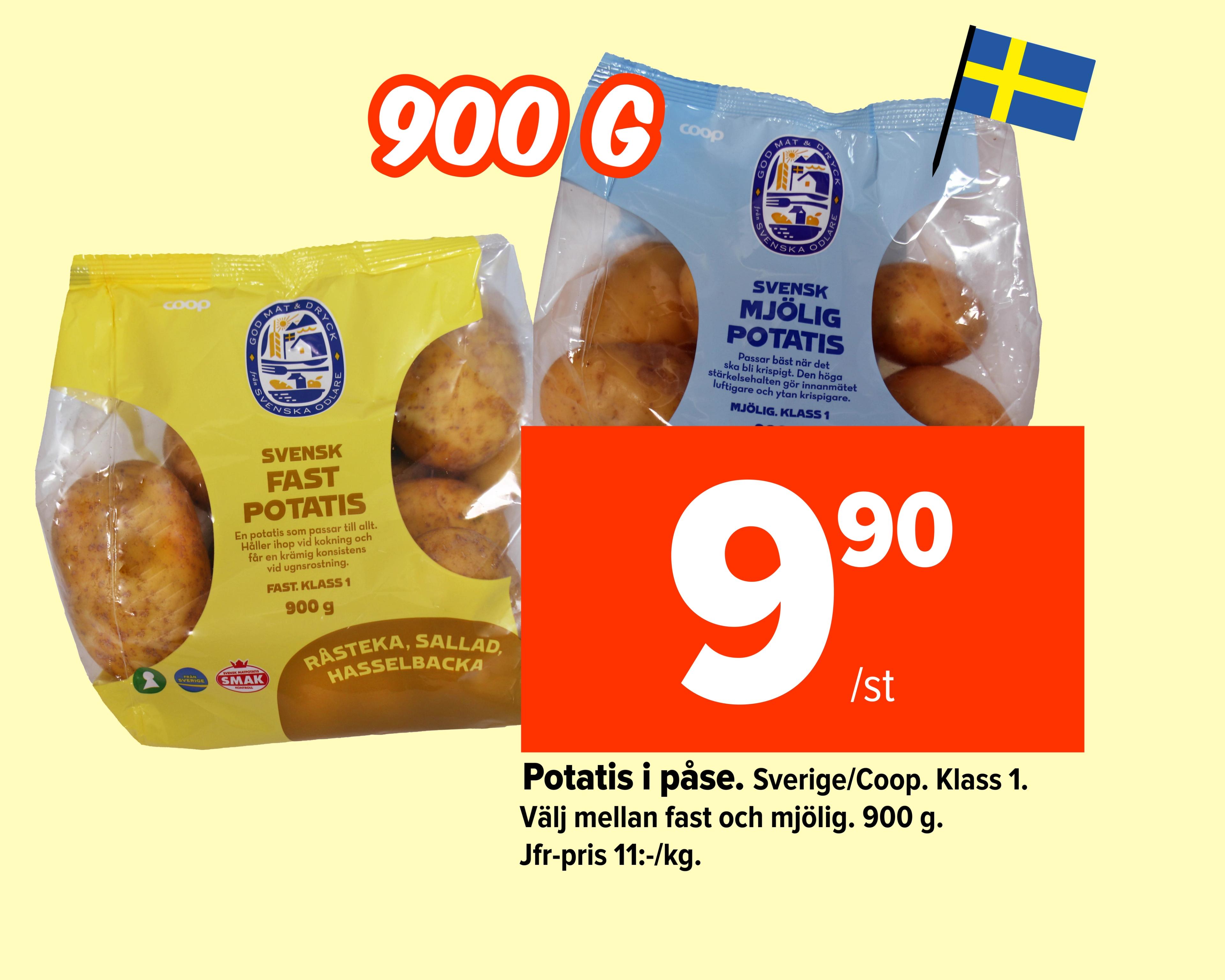 Potatis i påse