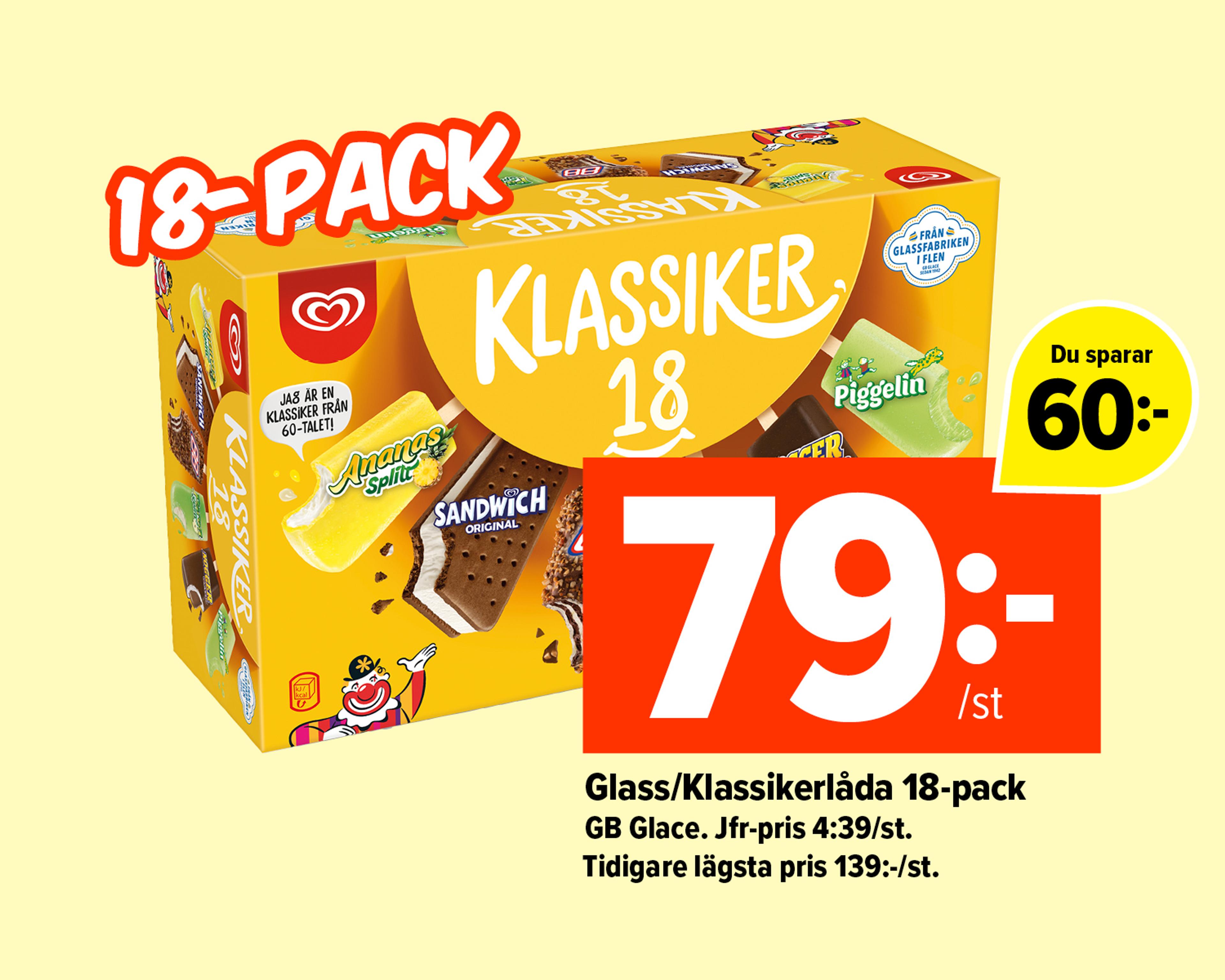 Glass/Klassikerlåda