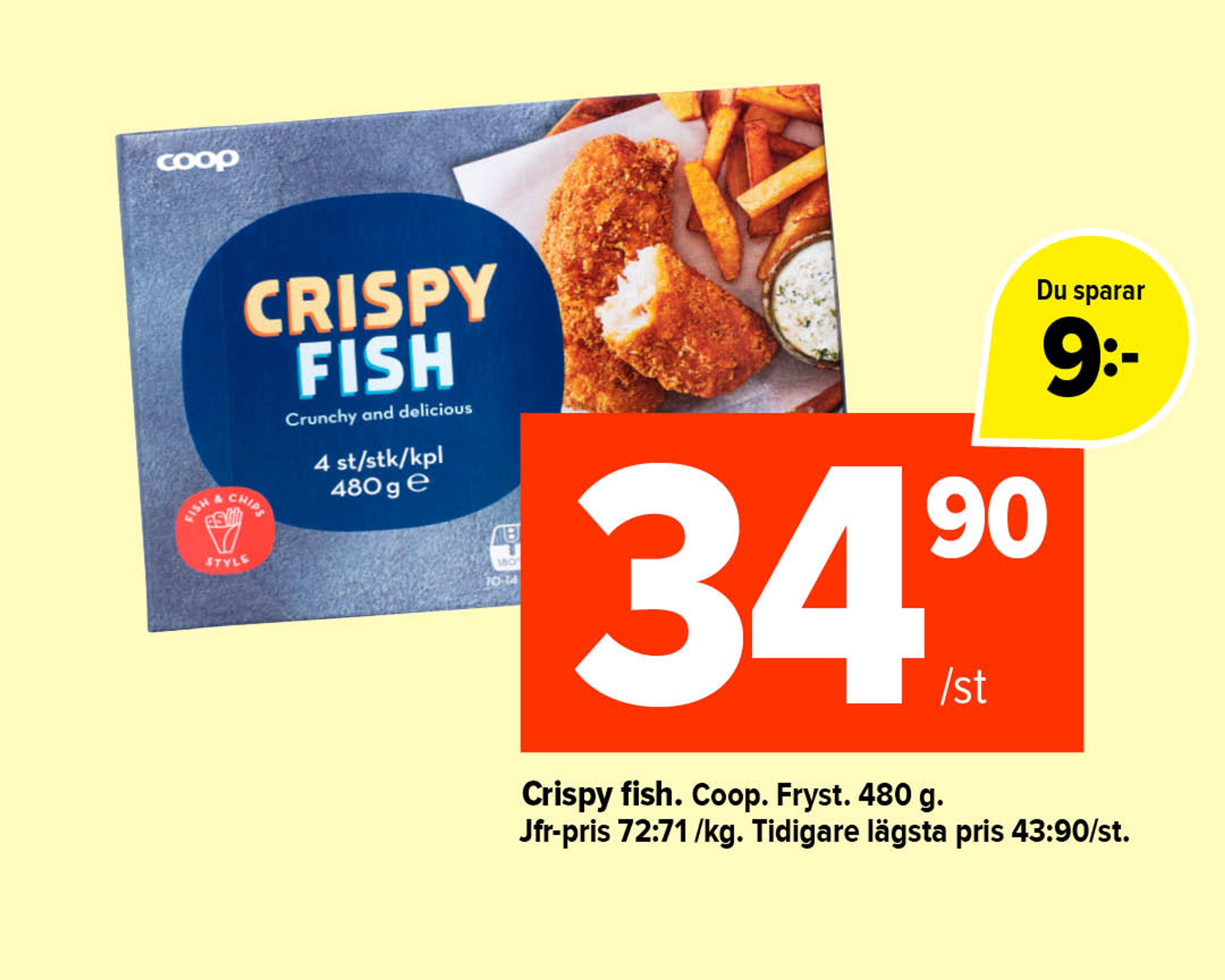 Crispy fish