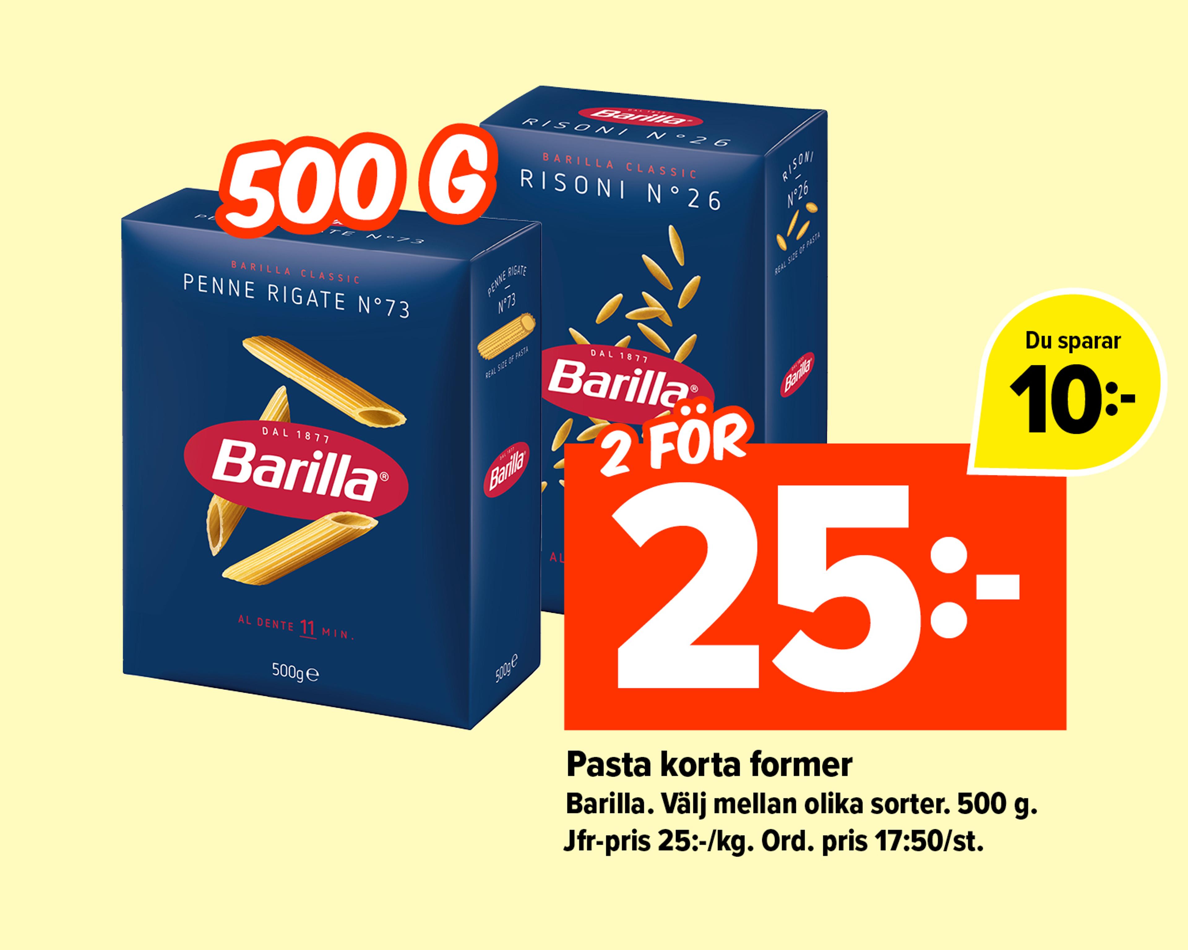 Pasta korta former