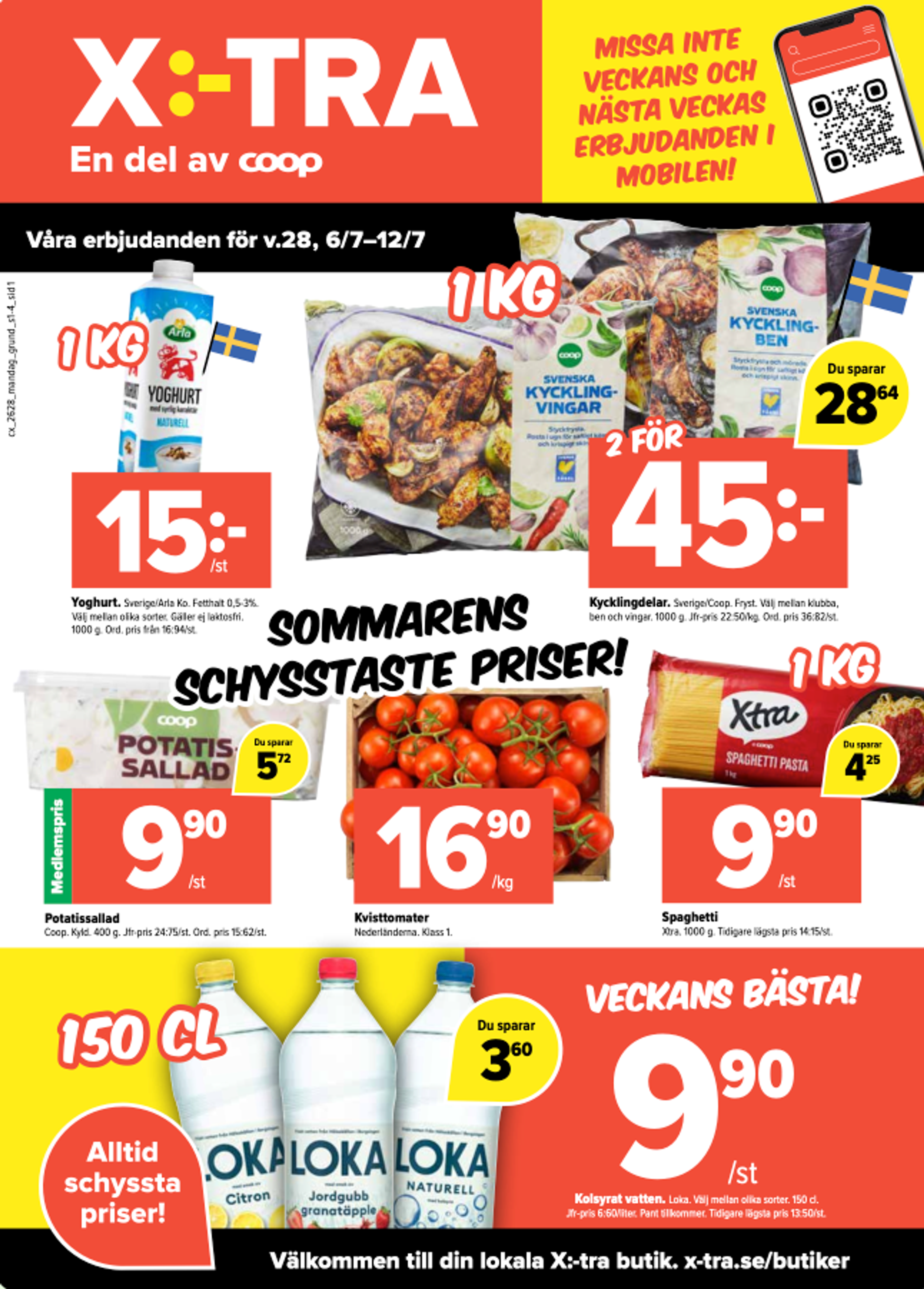 Våra erbjudanden för v.28, 6/7-12/7