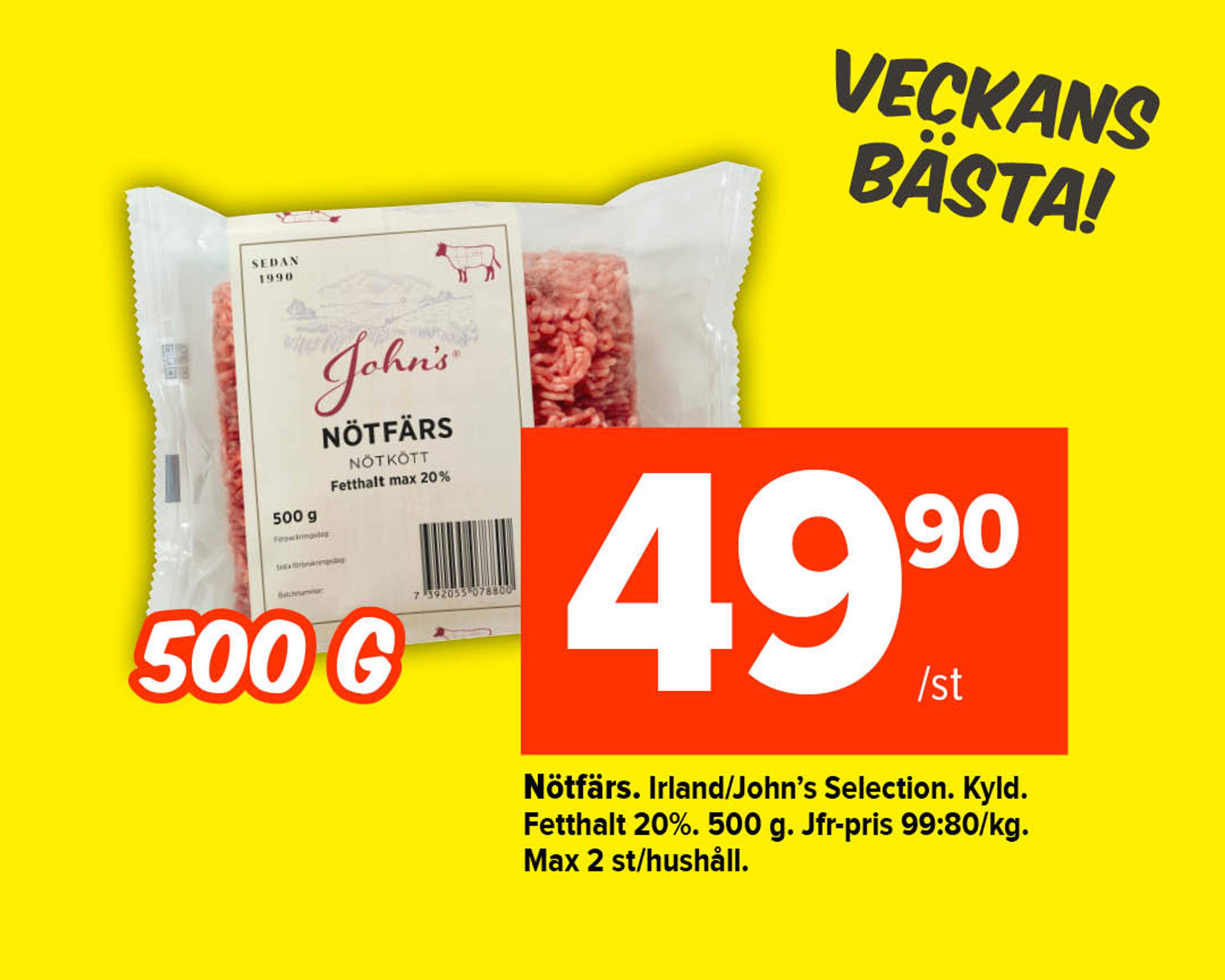 Nötfärs