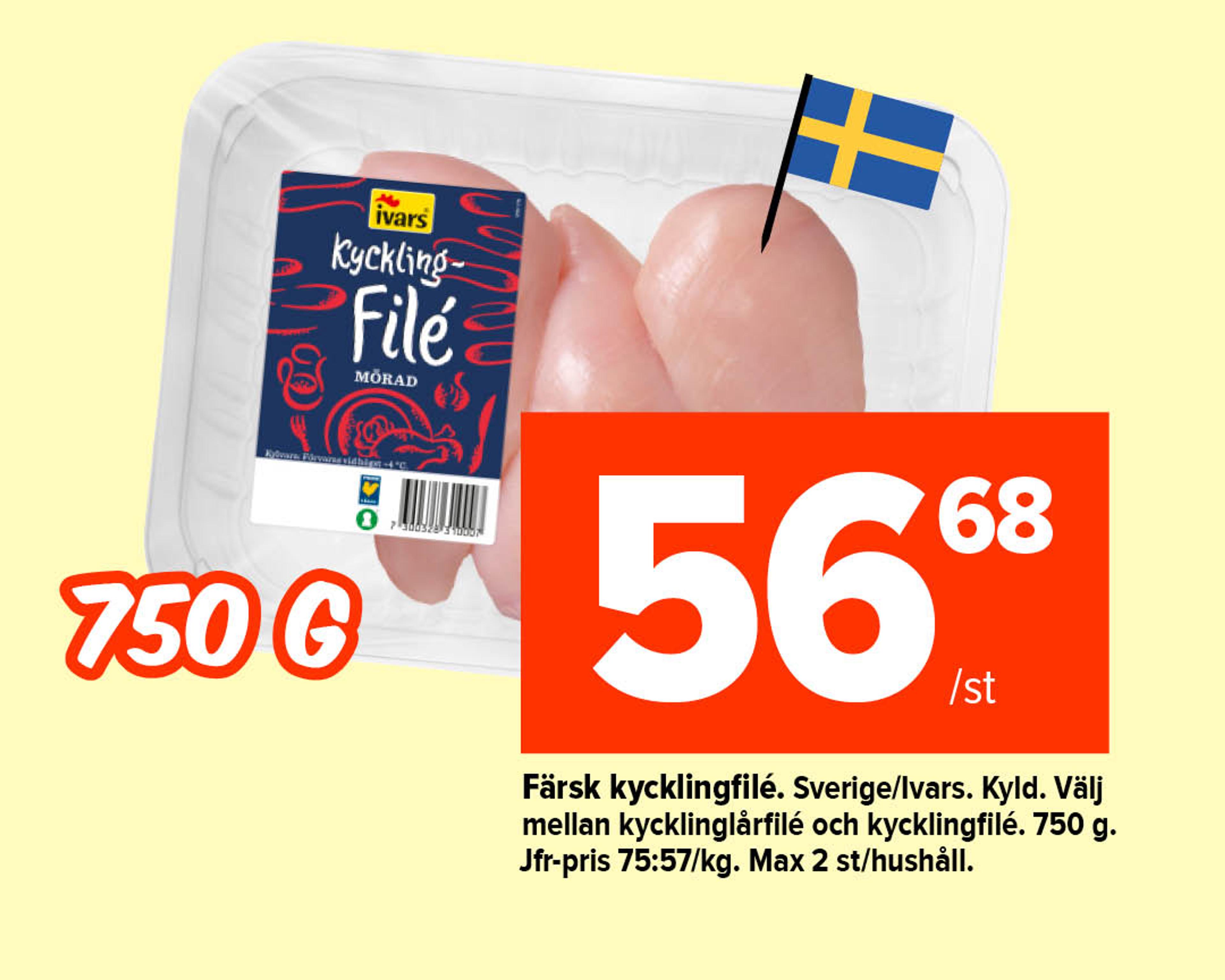 Färsk kycklingfilé