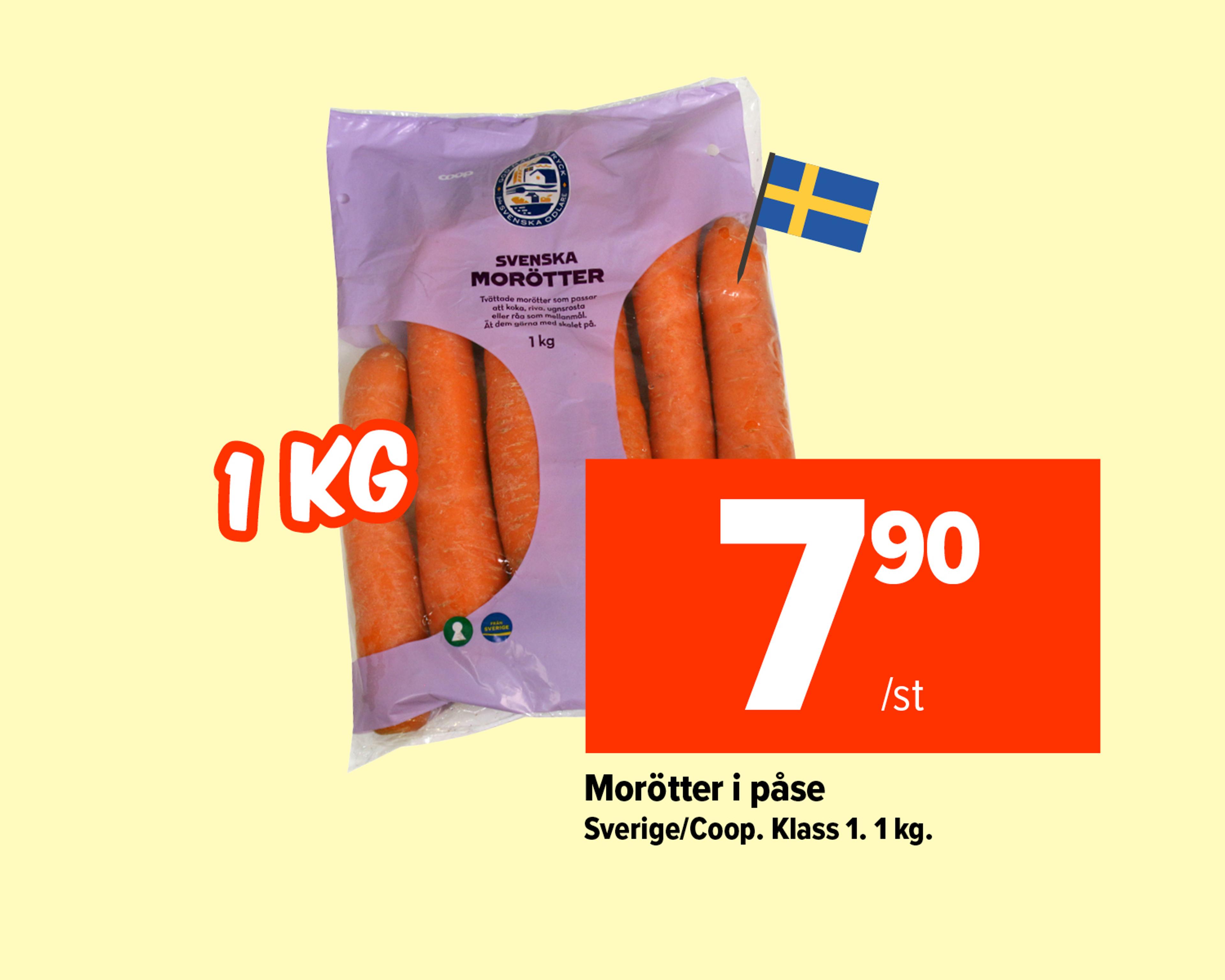 Morötter i påse