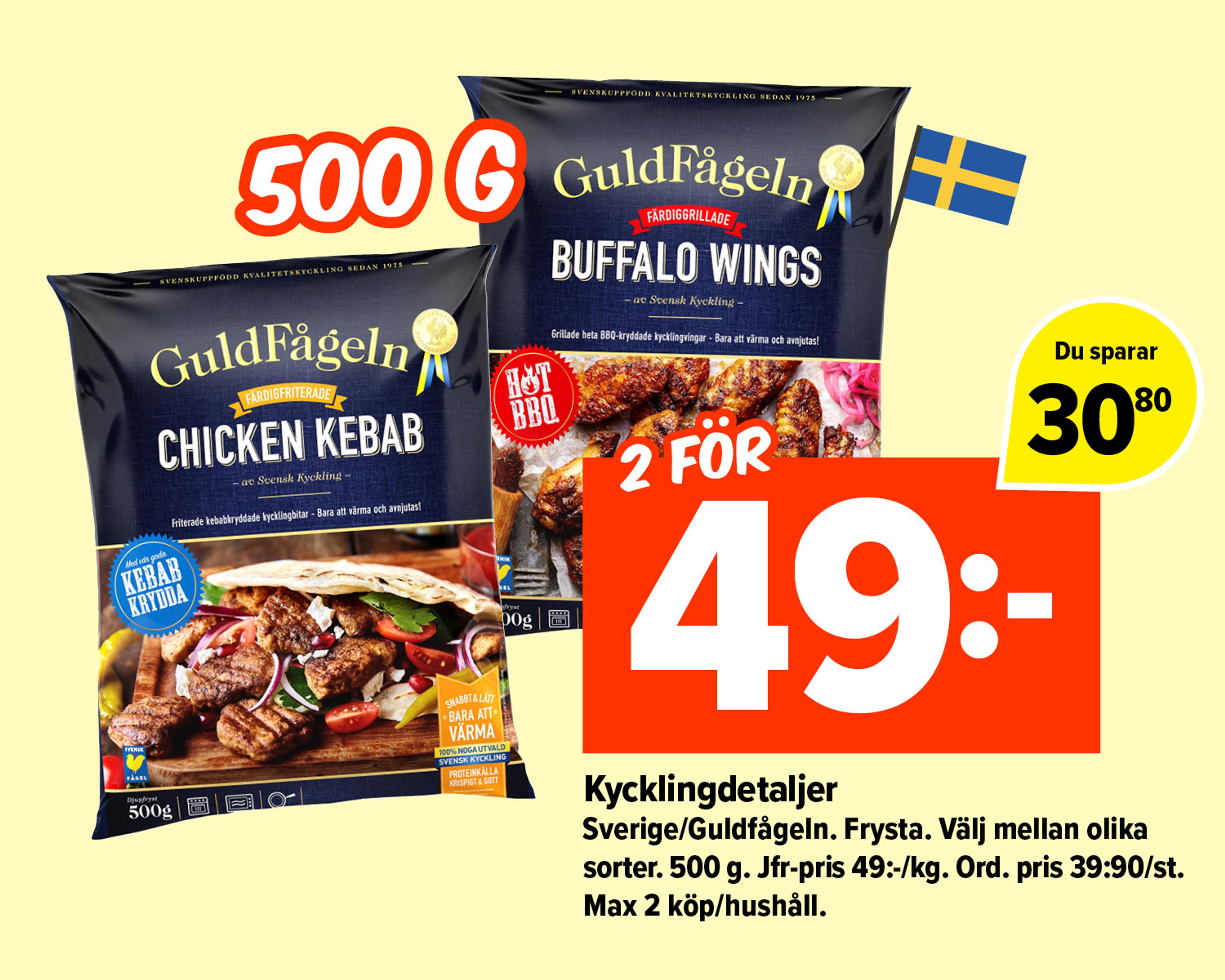 Kycklingdetaljer
