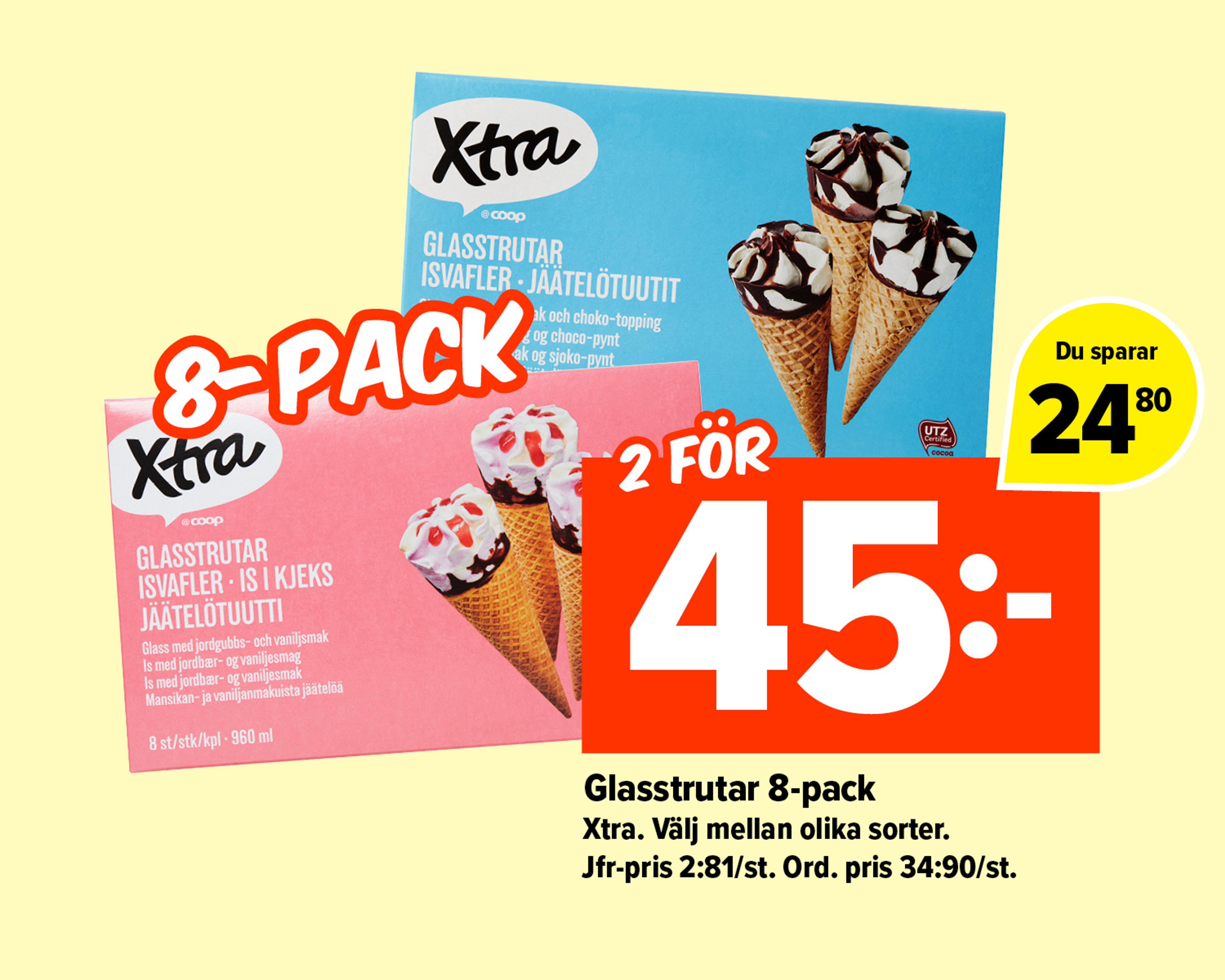 Glasstrutar