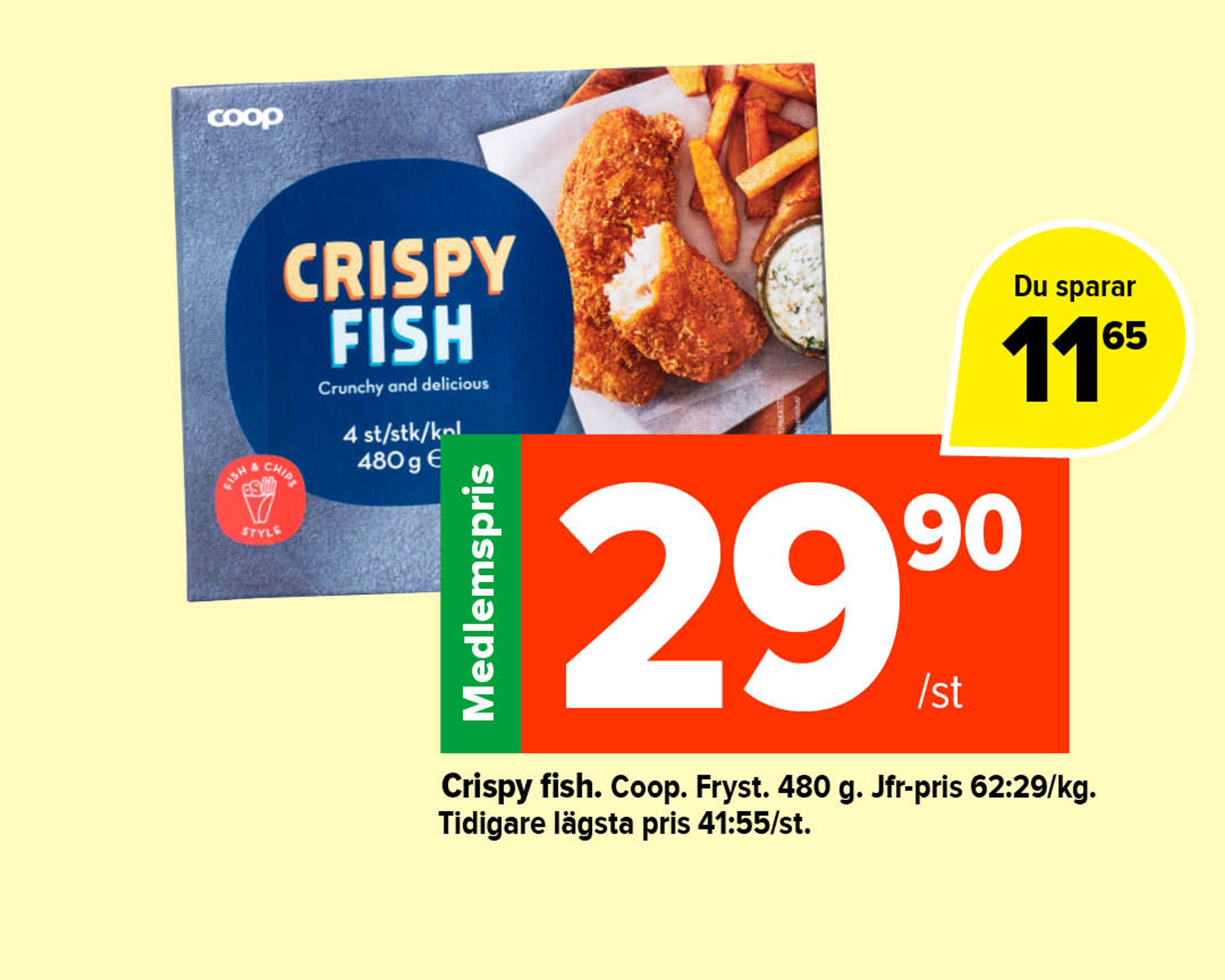Crispy fish