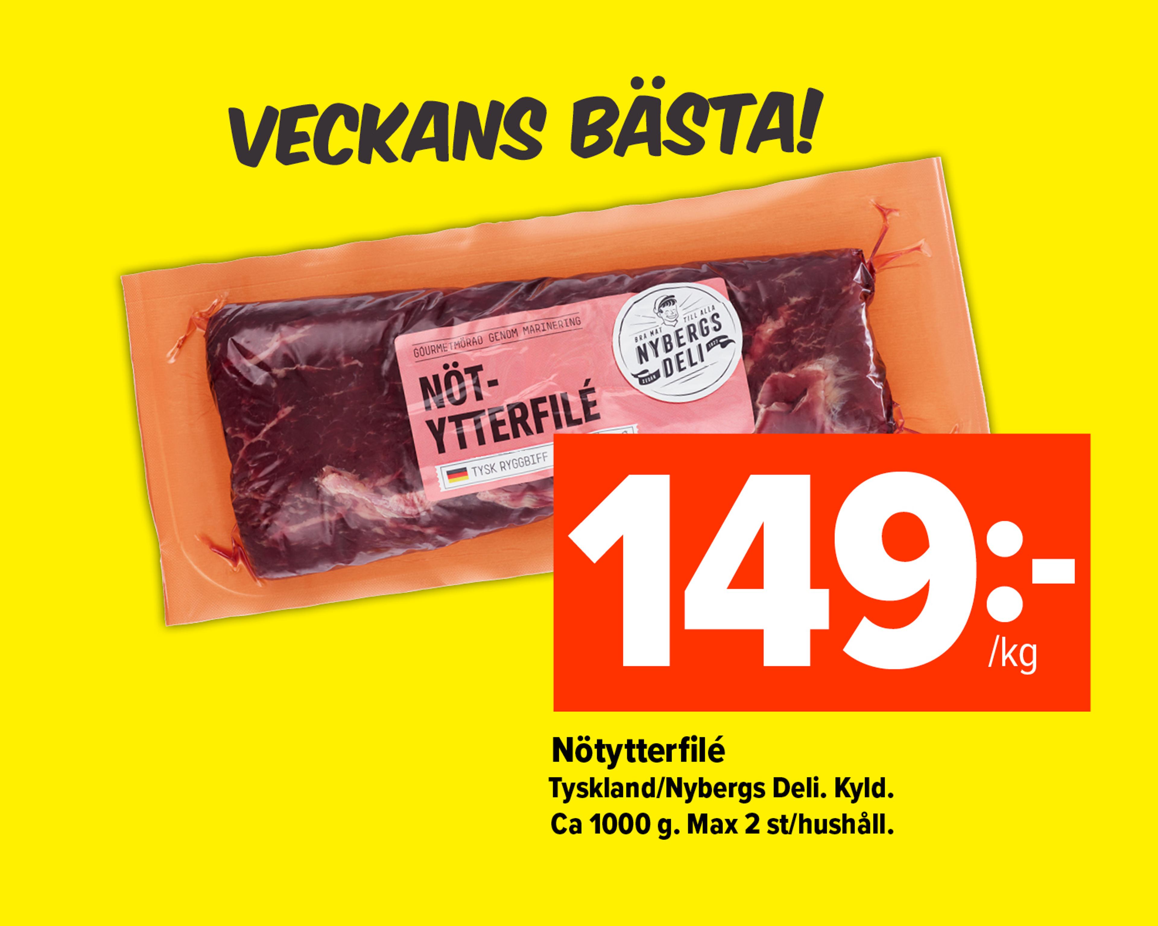 Nötytterfilé