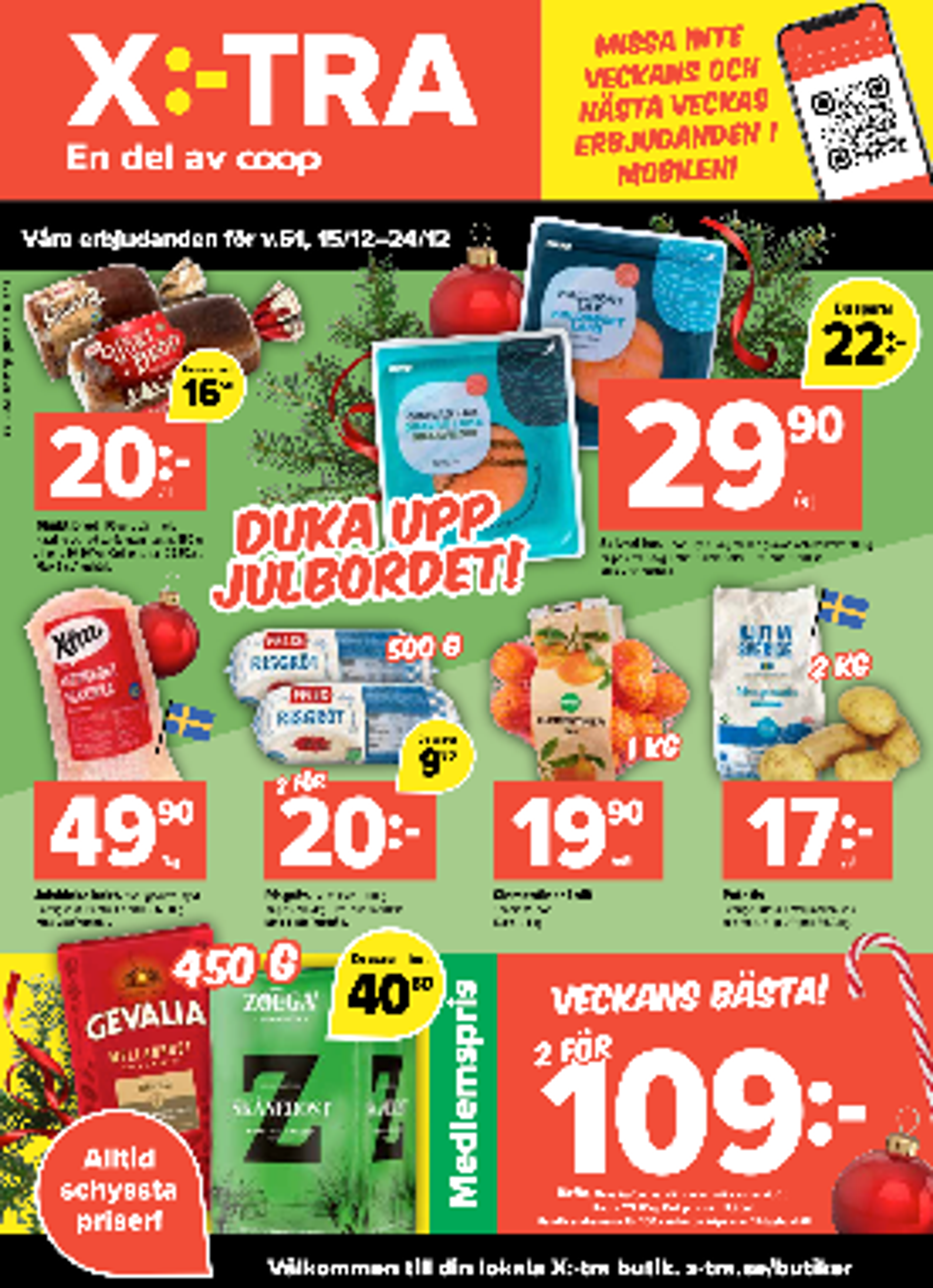 Våra erbjudanden för v.51, 15/12-24/12