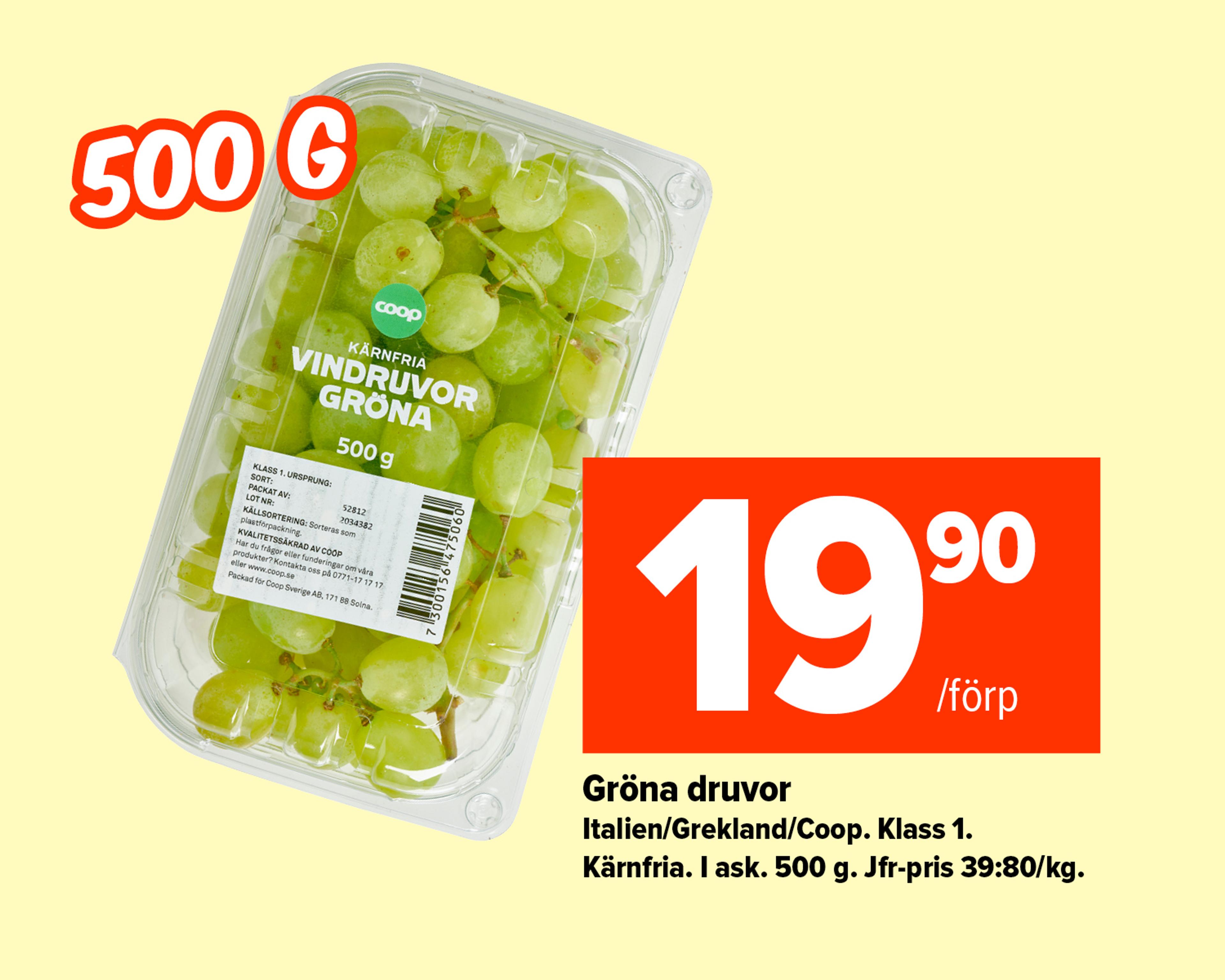 Gröna druvor