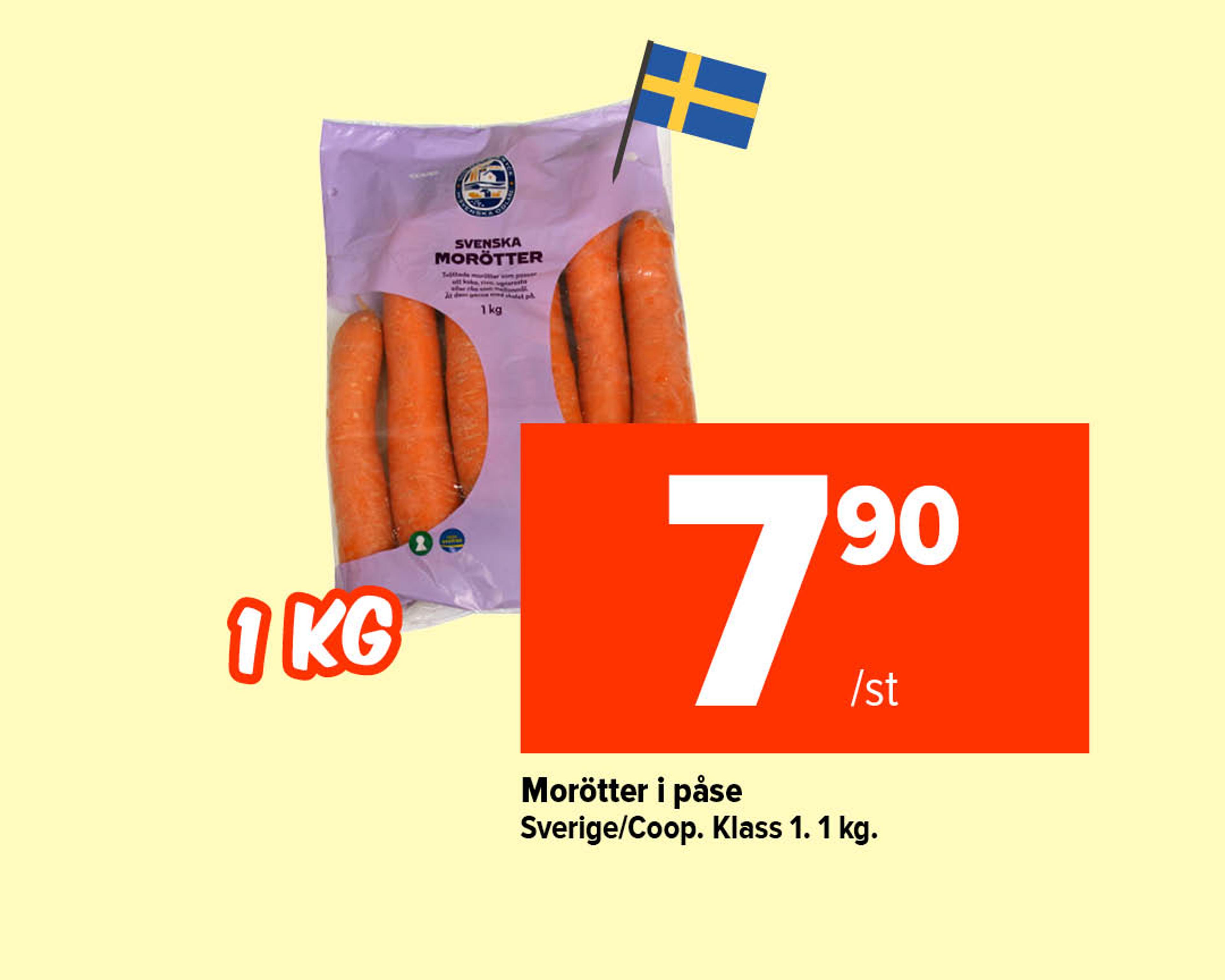 Morötter i påse