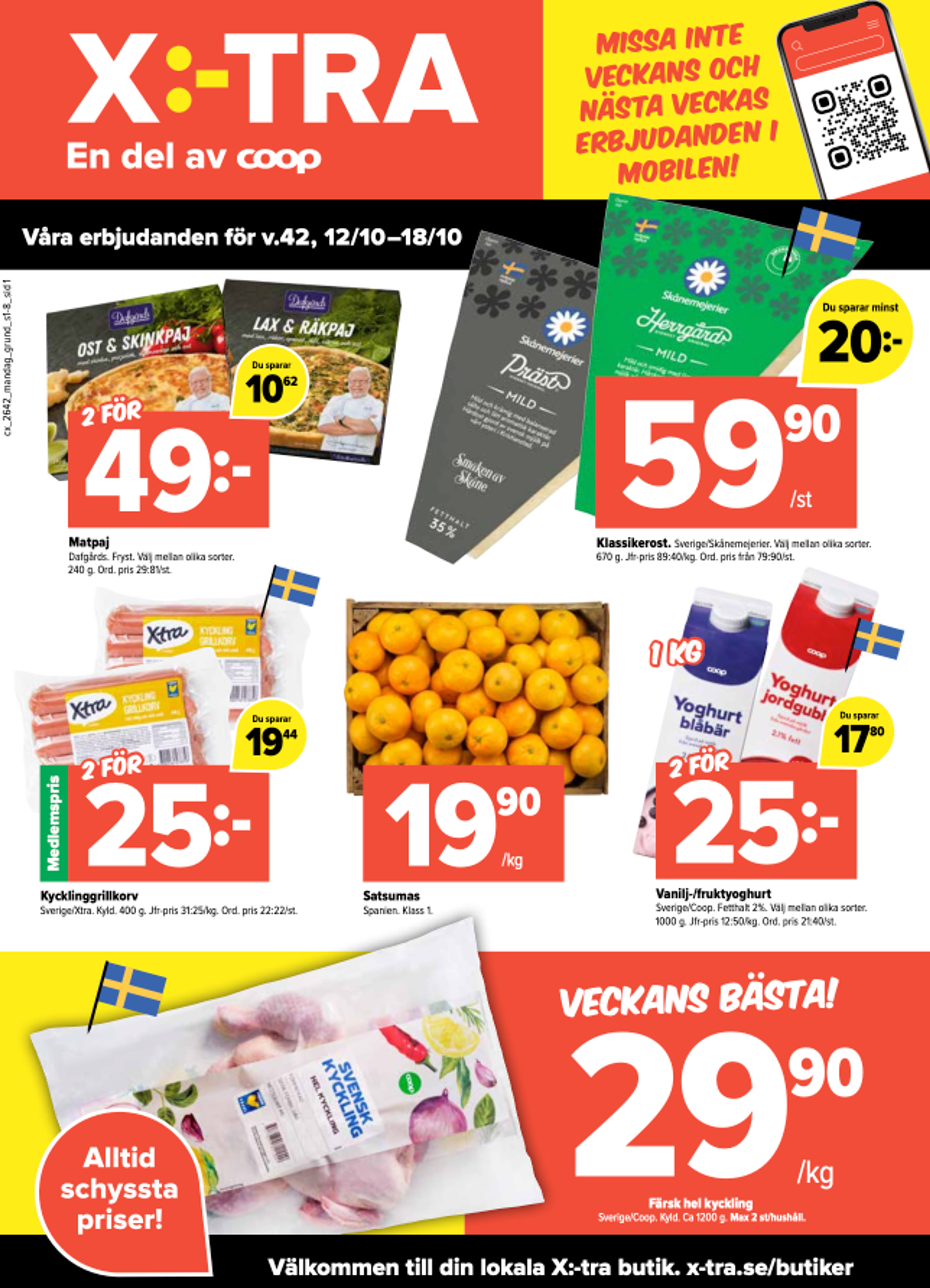 Våra erbjudanden för v.42, 12/10-18/10