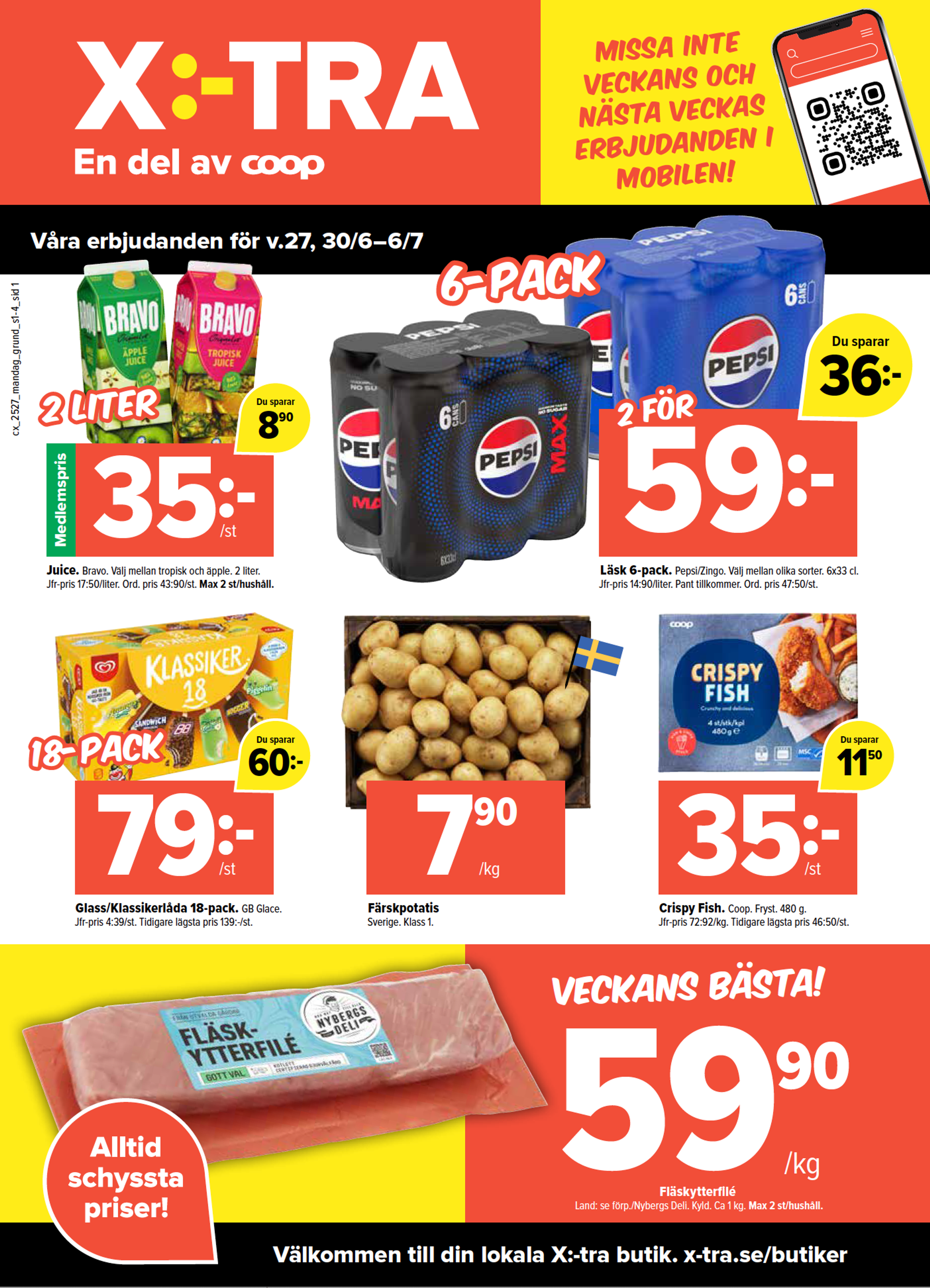 Våra erbjudanden för v.27, 30/6-6/7