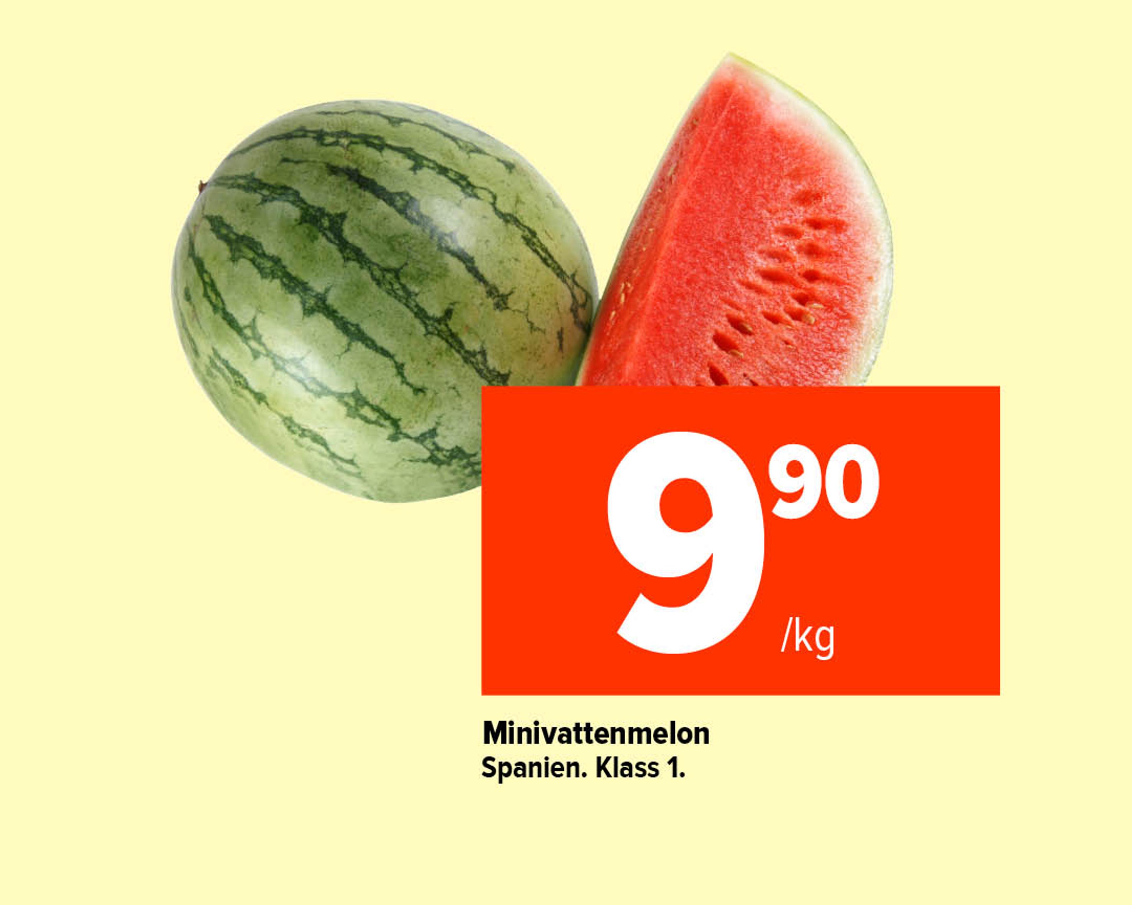 Minivattenmelon