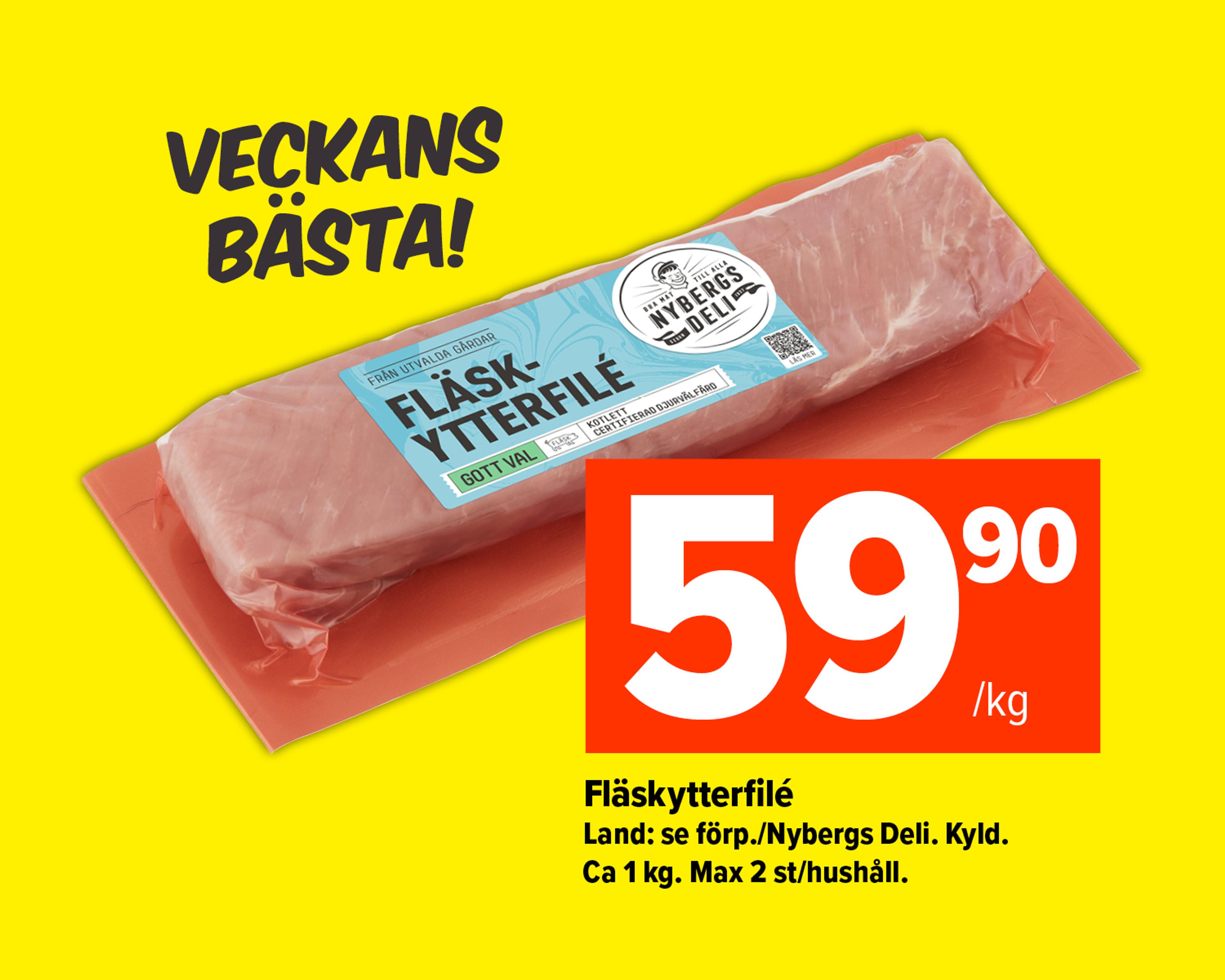 Fläskytterfilé