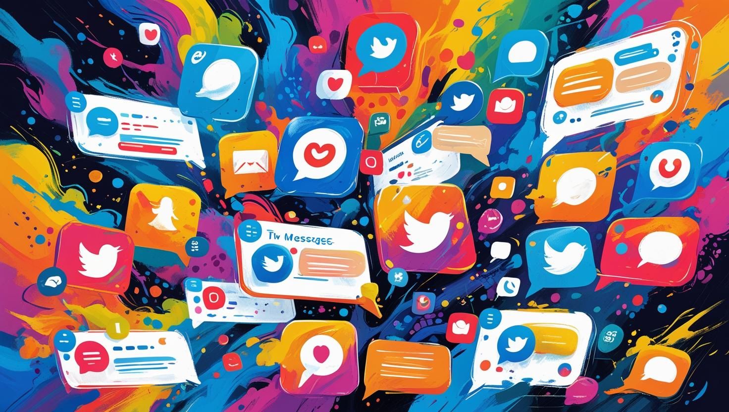 Noise of social media messengers