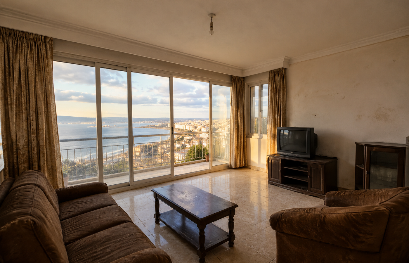 Appartement T3 avec vue dégagée – Hydra, Alger avant