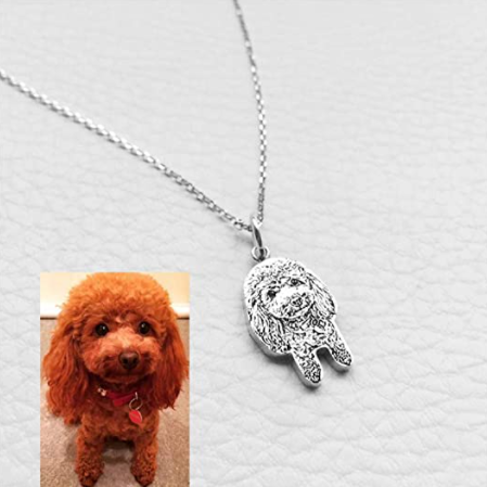 Custom made dog necklace