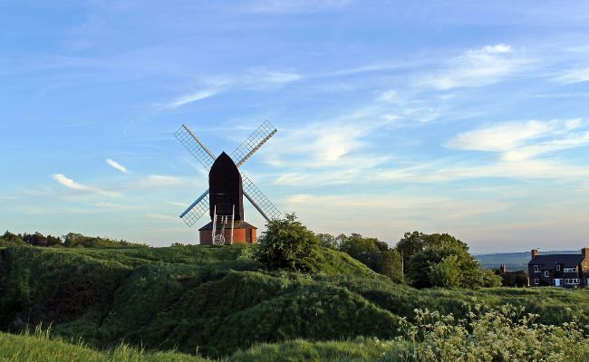 A sunny day at Brill Windmill, Aylesbury