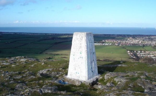 The monument at Nicky Nook