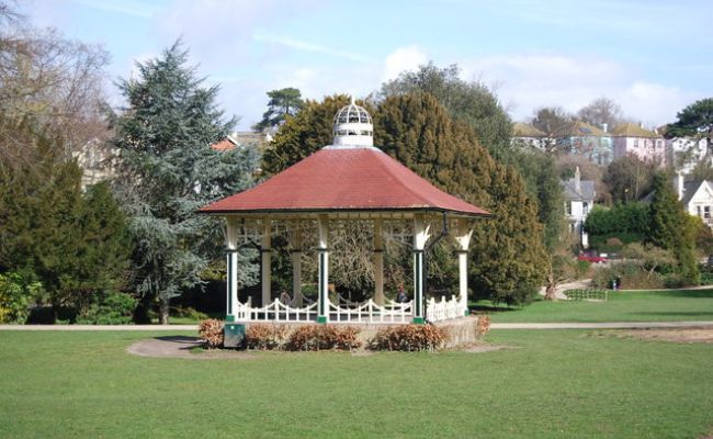 The bandstand at Alexandra Park, Belfast