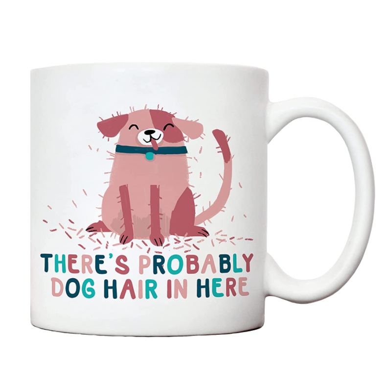 Dog hair mug