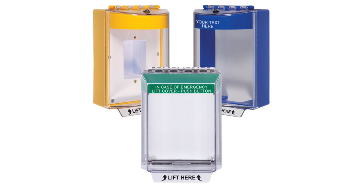 STI STI-13210FR-ES Surface Mount Fire Label Stopper 24VDC