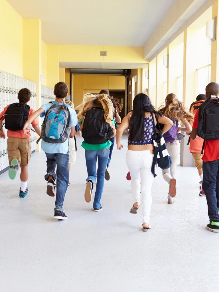 STI button and switch background in school