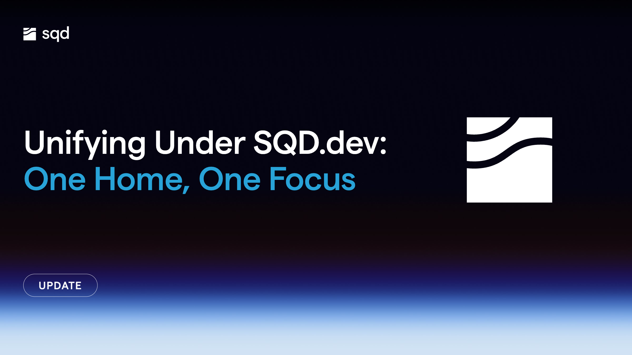 Unifying Under SQD.dev: One Home, One Focus