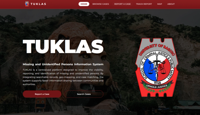 TUKLAS | Missing & Unidentified Persons Information System