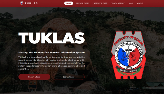 TUKLAS | Missing & Unidentified Persons Information System