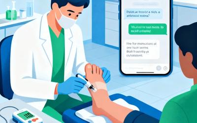 SMS for Podiatry Clinics: Diabetic Foot-Check Recalls
