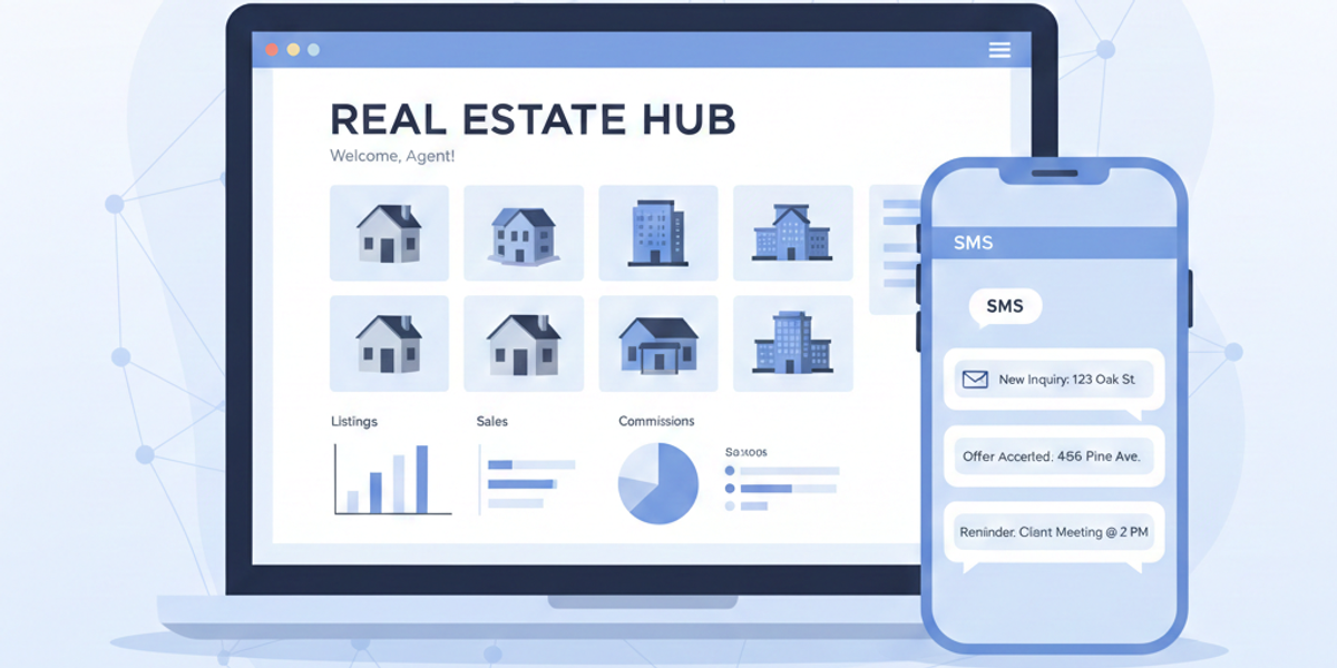 How Real Estate Agencies Can Use DataFlows SMS for Reminders and Status Updates