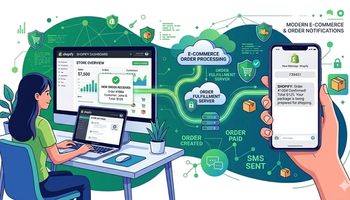 How to Send SMS Notifications from Shopify Using DataFlows