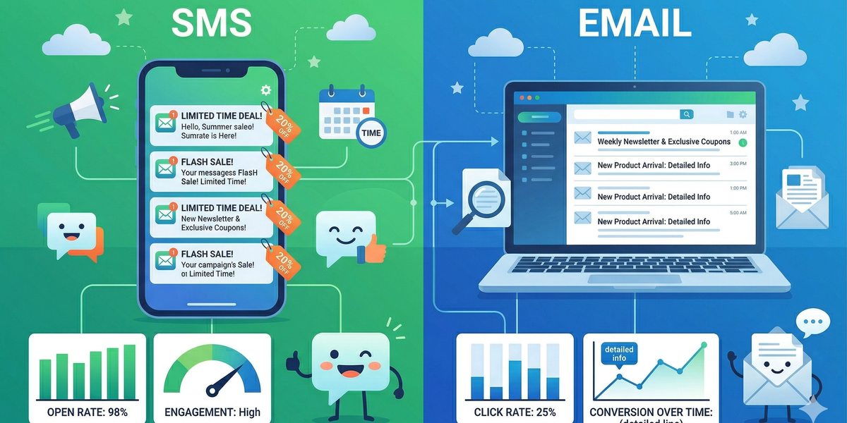 SMS vs Email Marketing: Which Is Better for Your Business?