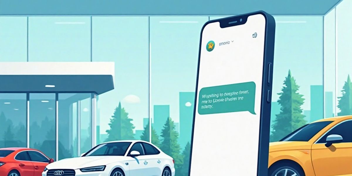 SMS for Car Dealerships: Test-Drive & Service Bookings