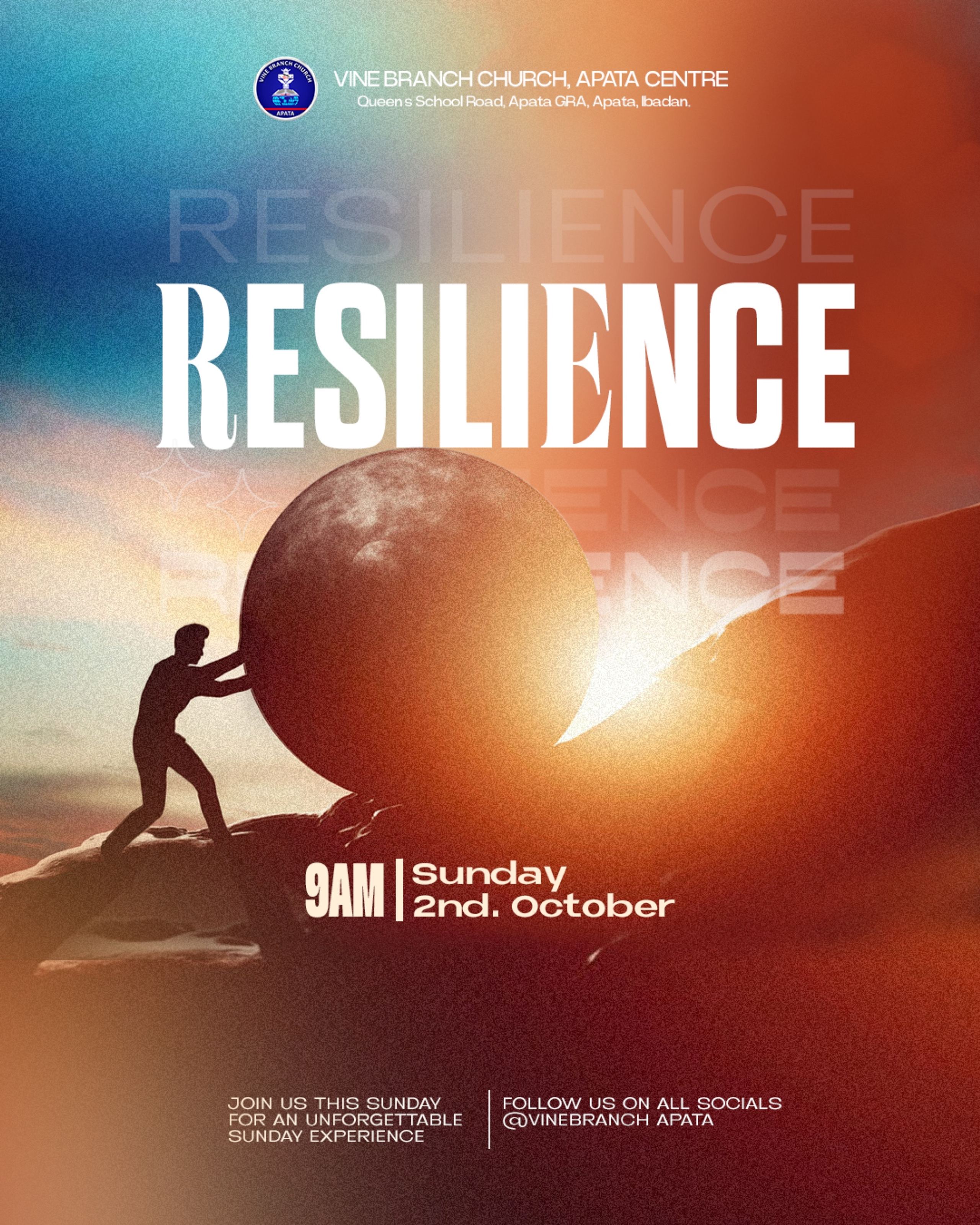 Vine Branch Church — Poster Design — photo 12