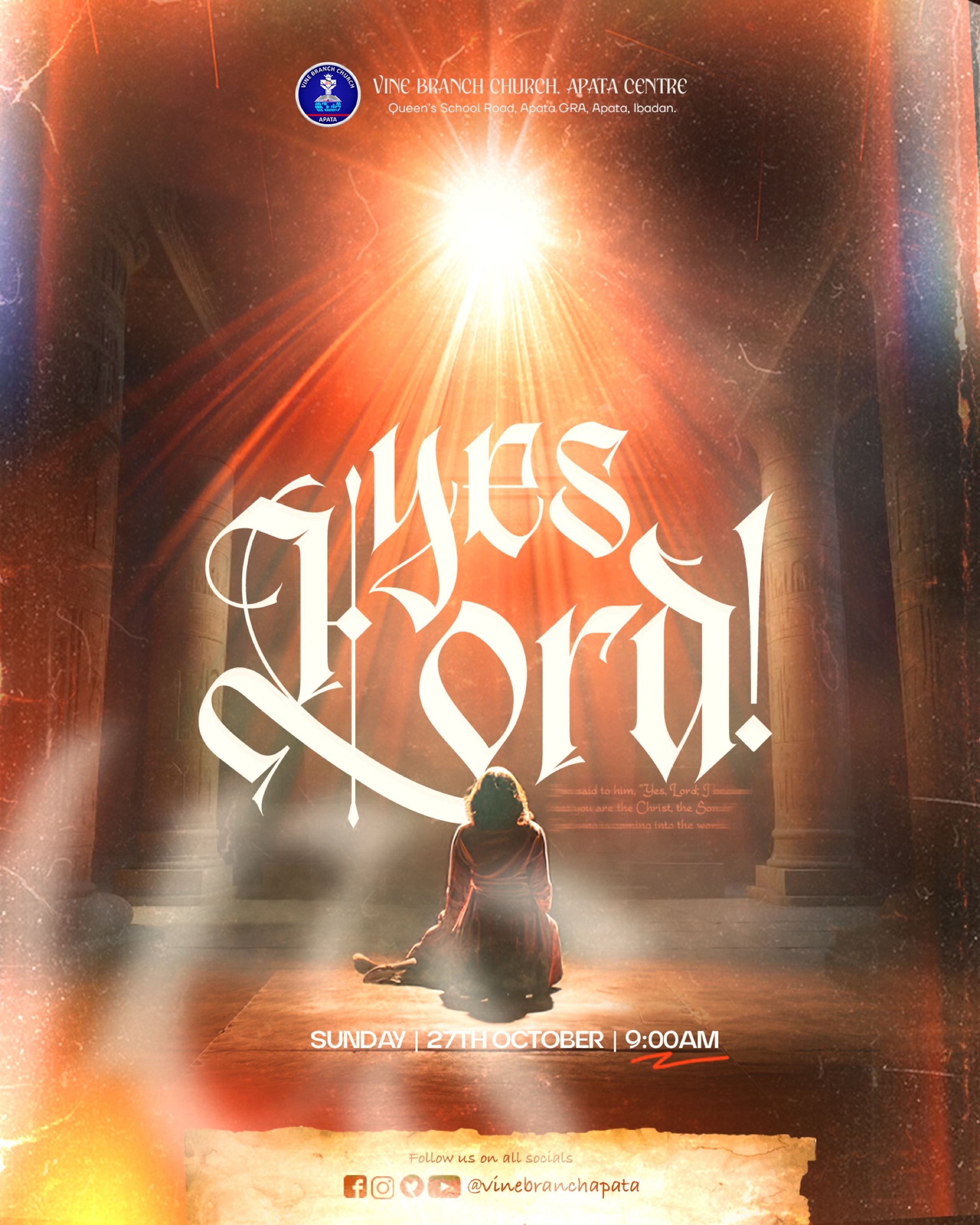 Vine Branch Church — Poster Design — photo 2