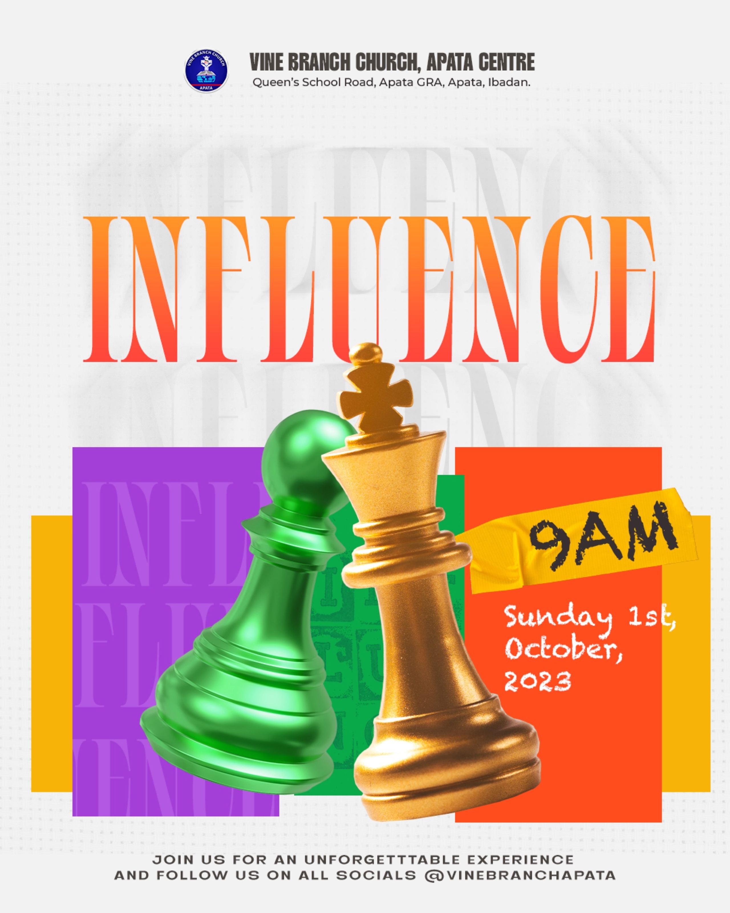 Vine Branch Church — Poster Design — photo 8