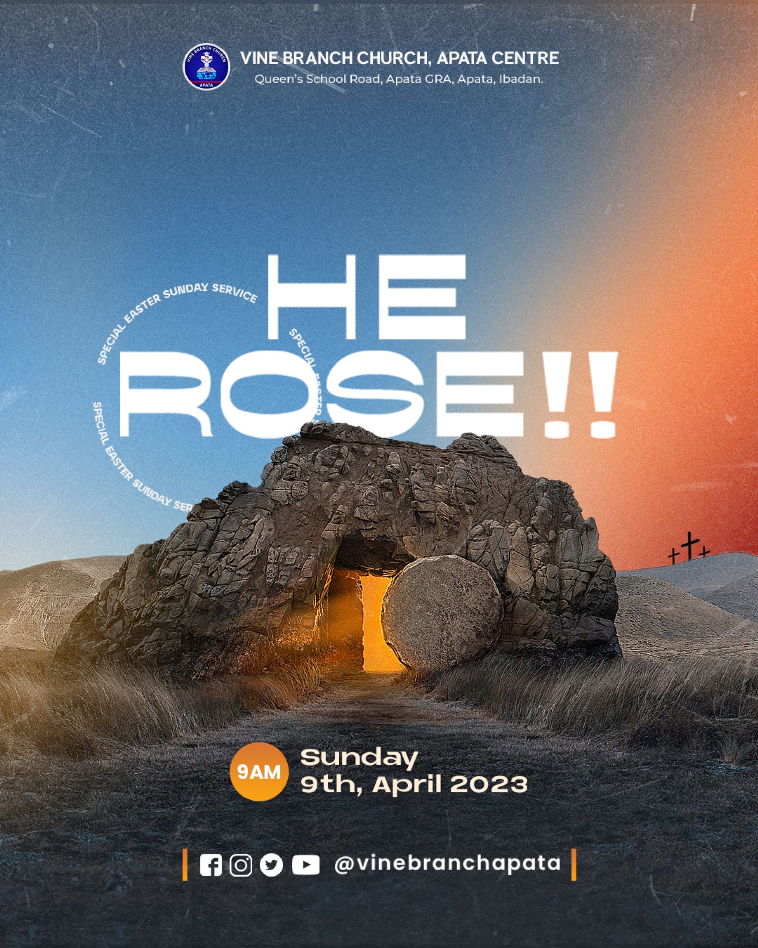 Vine Branch Church — Poster Design — photo 6