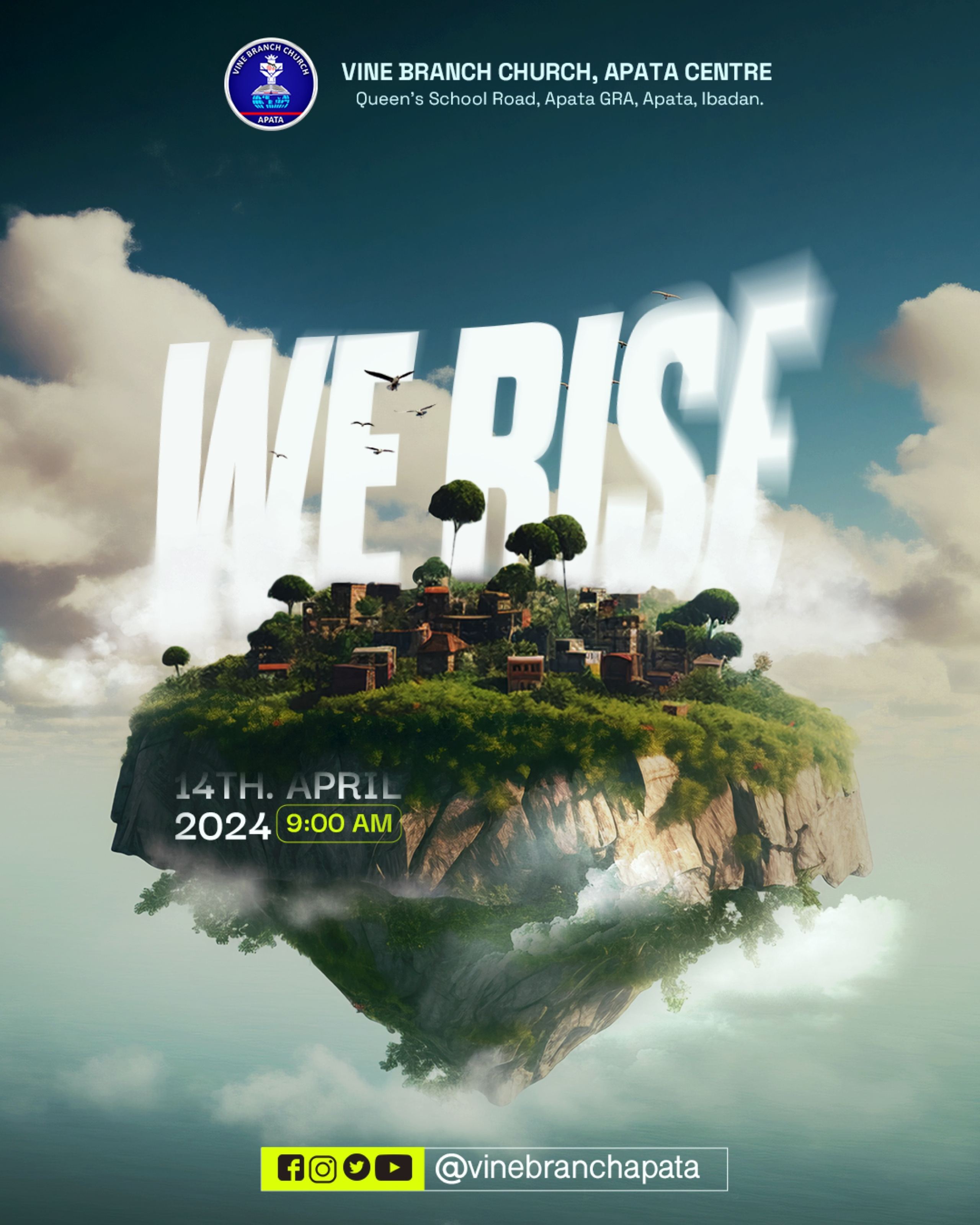 Vine Branch Church — Poster Design — photo 17