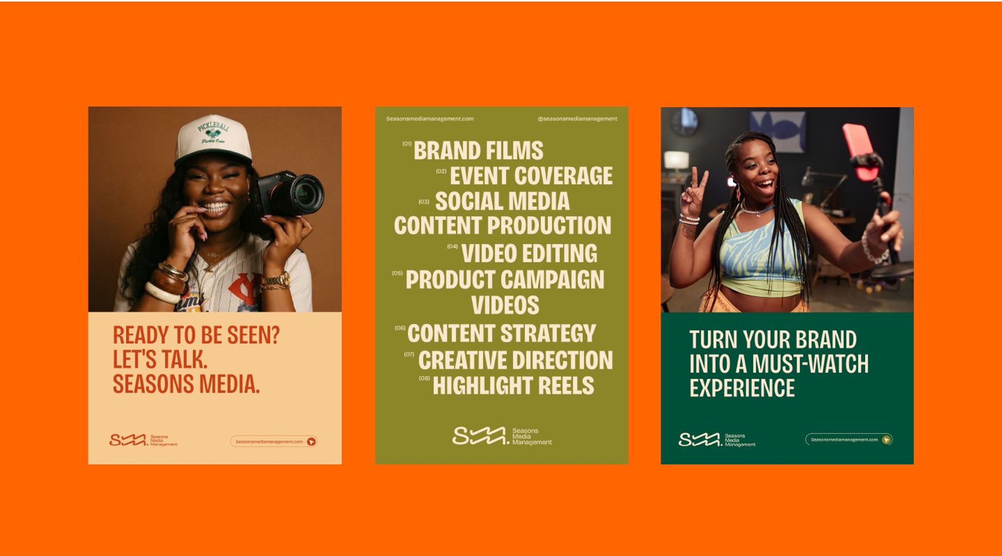 Seasons Media Management — Brand Identity & Art Direction — photo 8