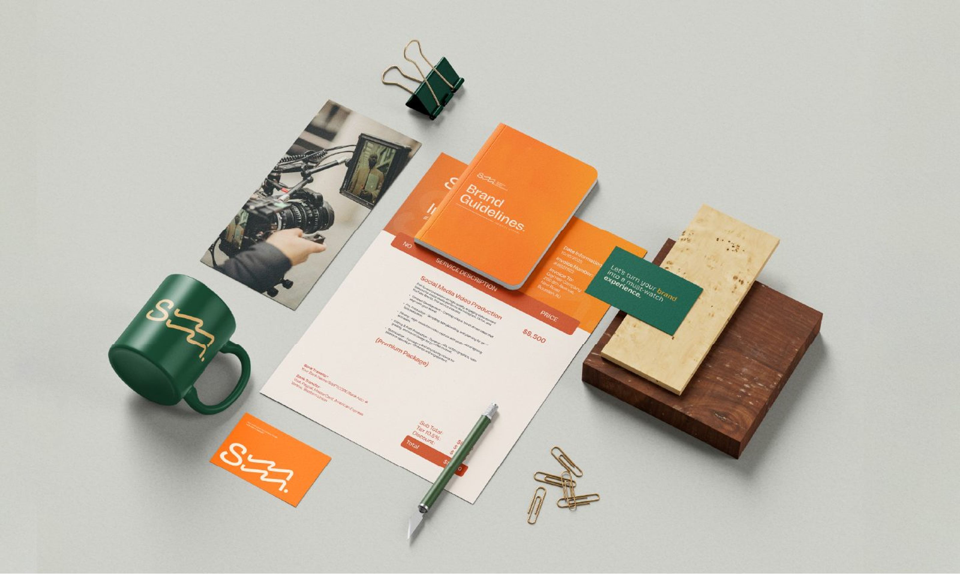 Seasons Media Management — Brand Identity & Art Direction — photo 24