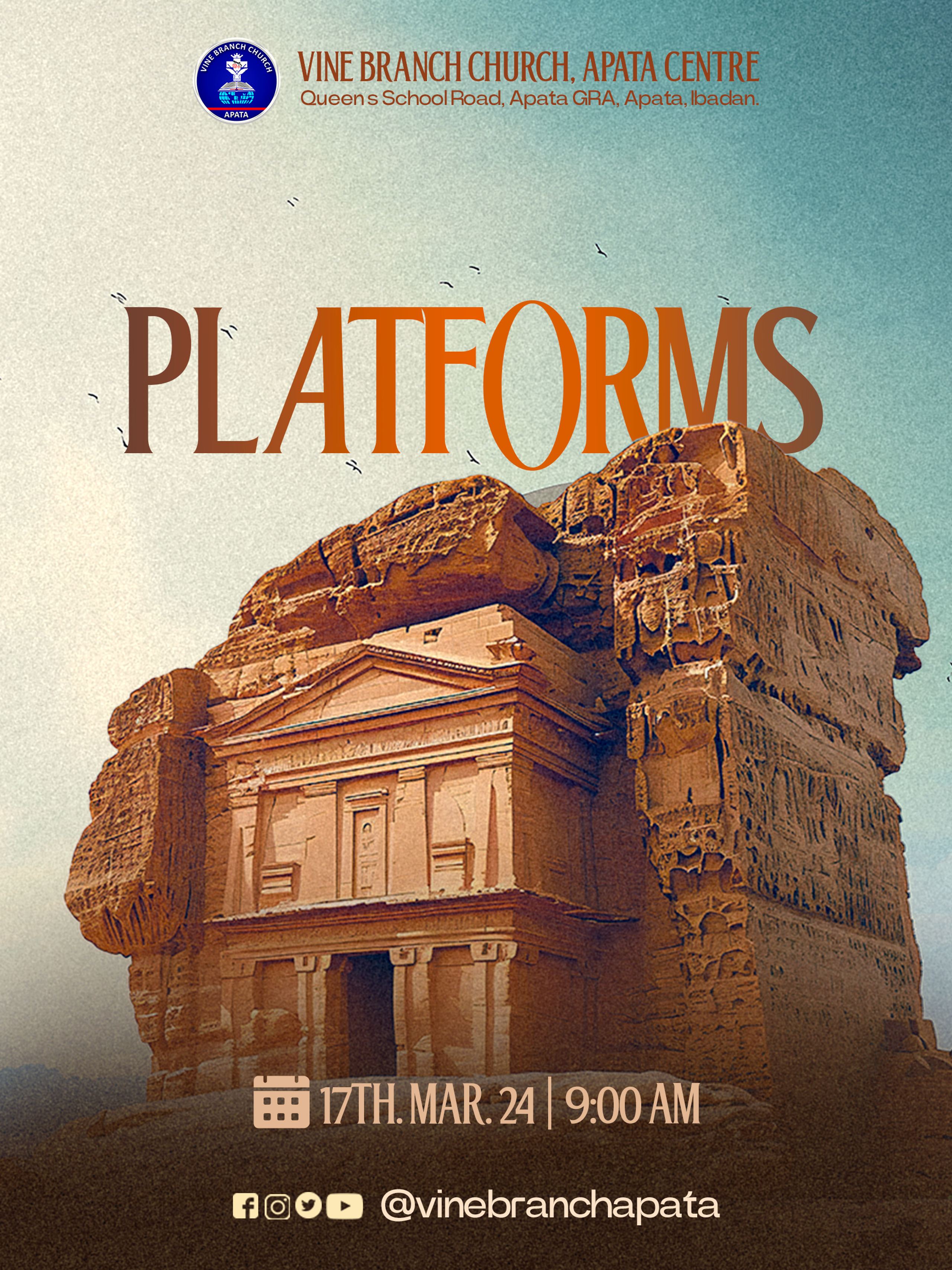 Vine Branch Church — Poster Design — photo 11