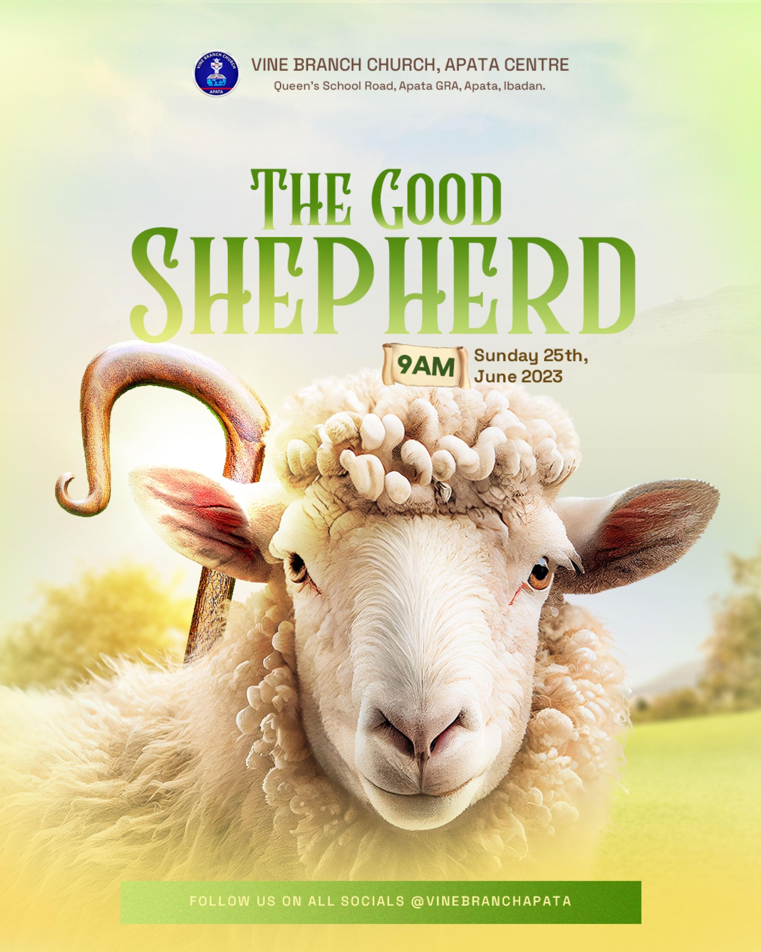 Vine Branch Church — Poster Design — photo 15