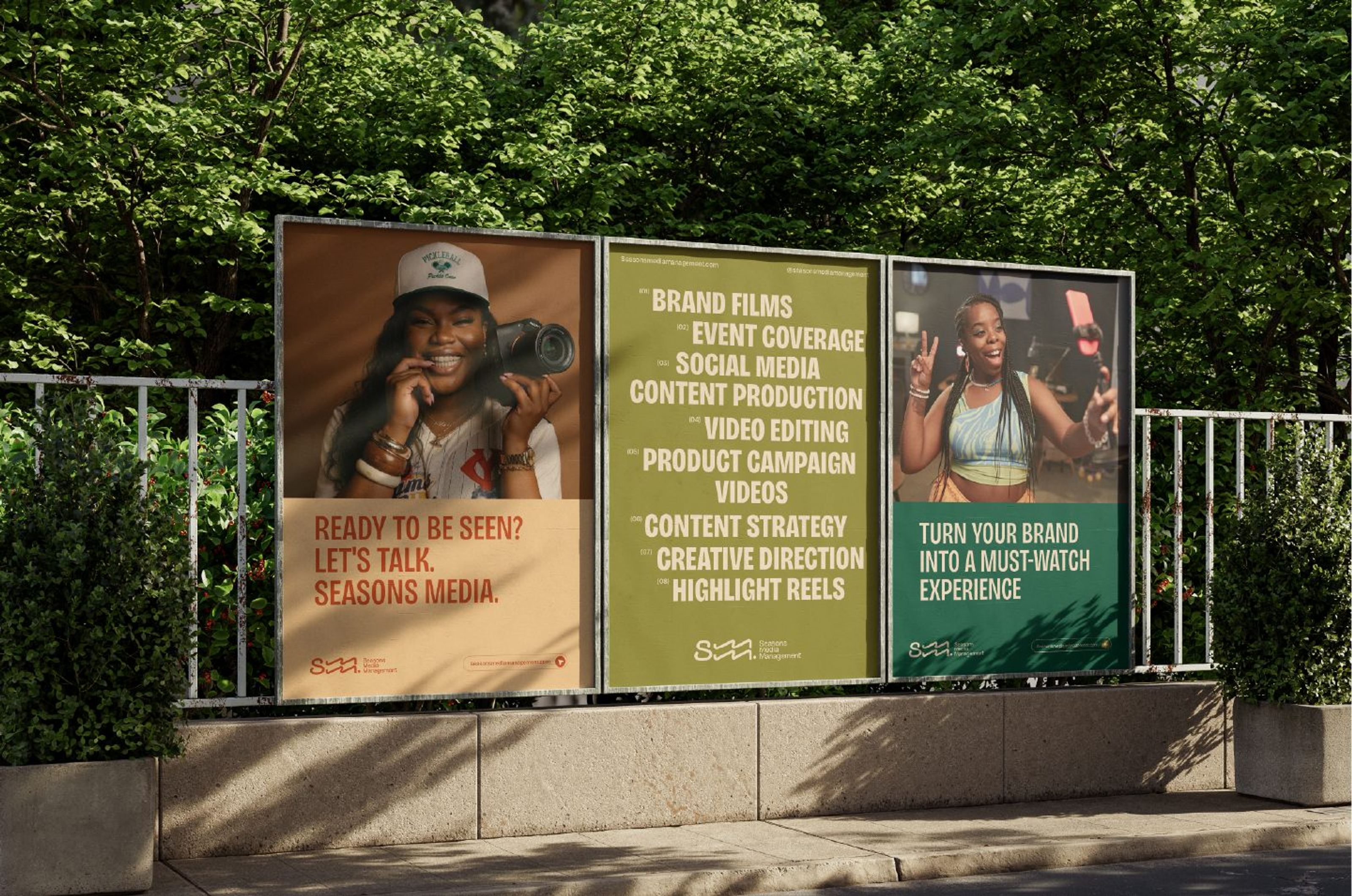 Seasons Media Management — Brand Identity & Art Direction — photo 10
