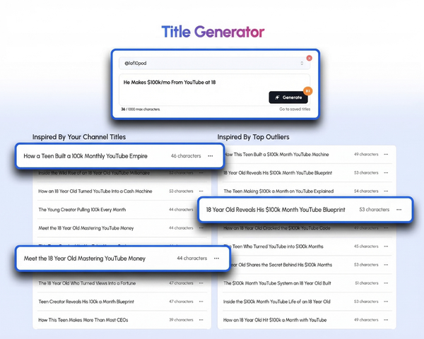 YouTube Title Generator