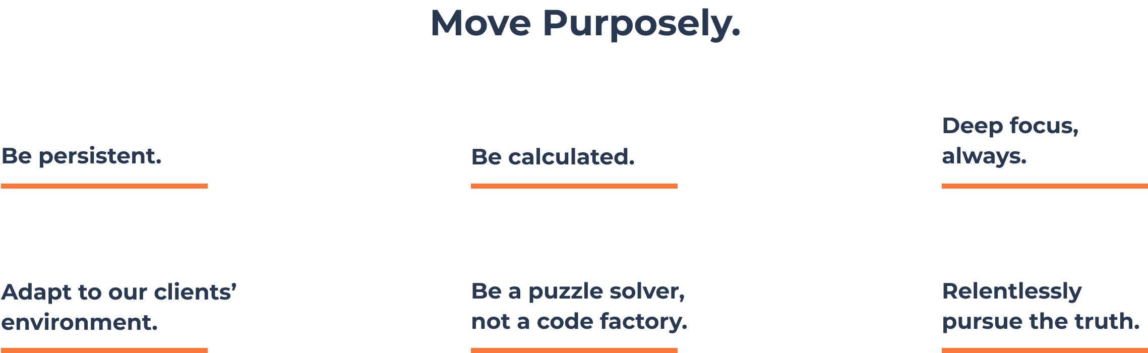 Move Purposely